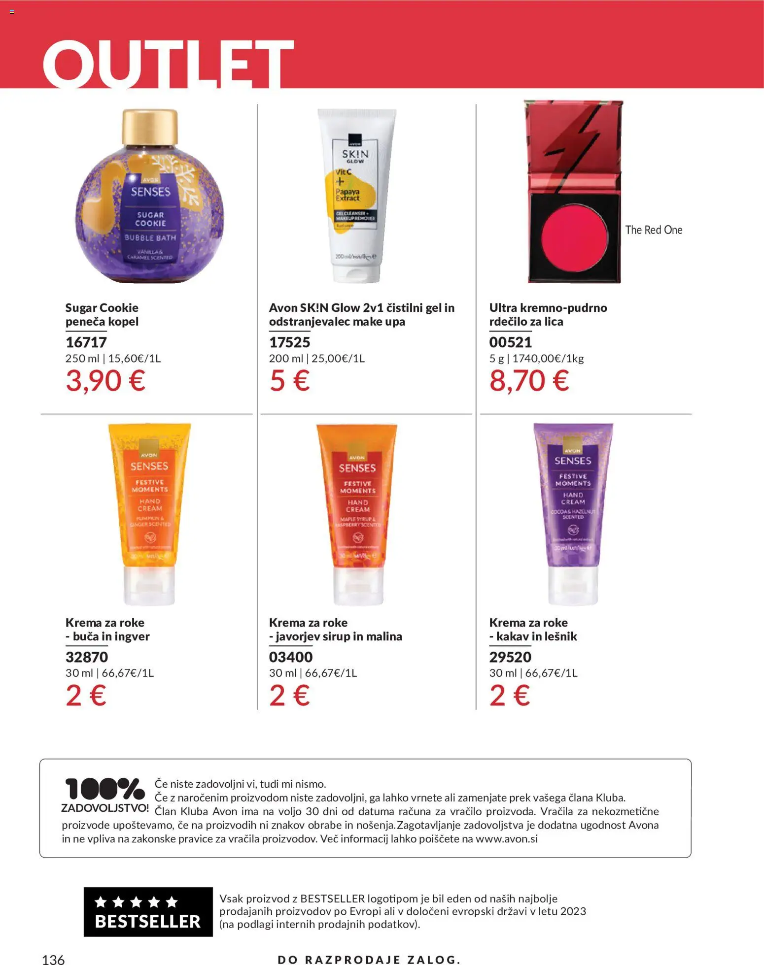 Novi Avon katalog ponudbe – veljaven od 01.08.2026 | Stran: 136