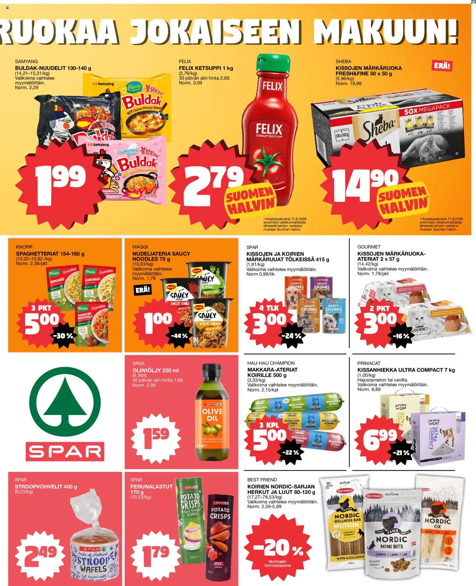 Tokmanni tarjoukset – voimassa 31/08/2026 alkaen | Sivu: 23