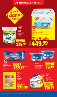 Lidl katalog - pregled Lidl kataloga - važi od 23.07.2026 | Strana: 27 | Proizvode: Pistaći, Štrudla, Knedle