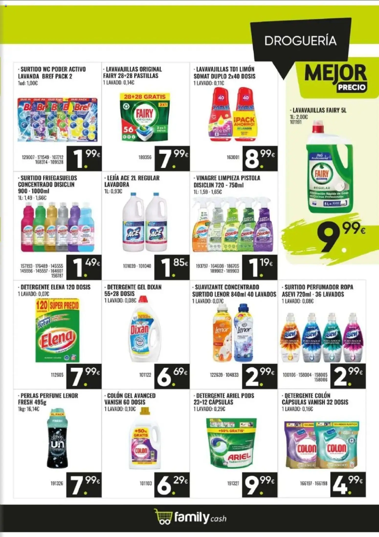 Family Cash folleto │ válido desde el 10/08/2026 | Página: 12 | Productos: Cápsulas, Detergente, Suavizante, Lavavajillas