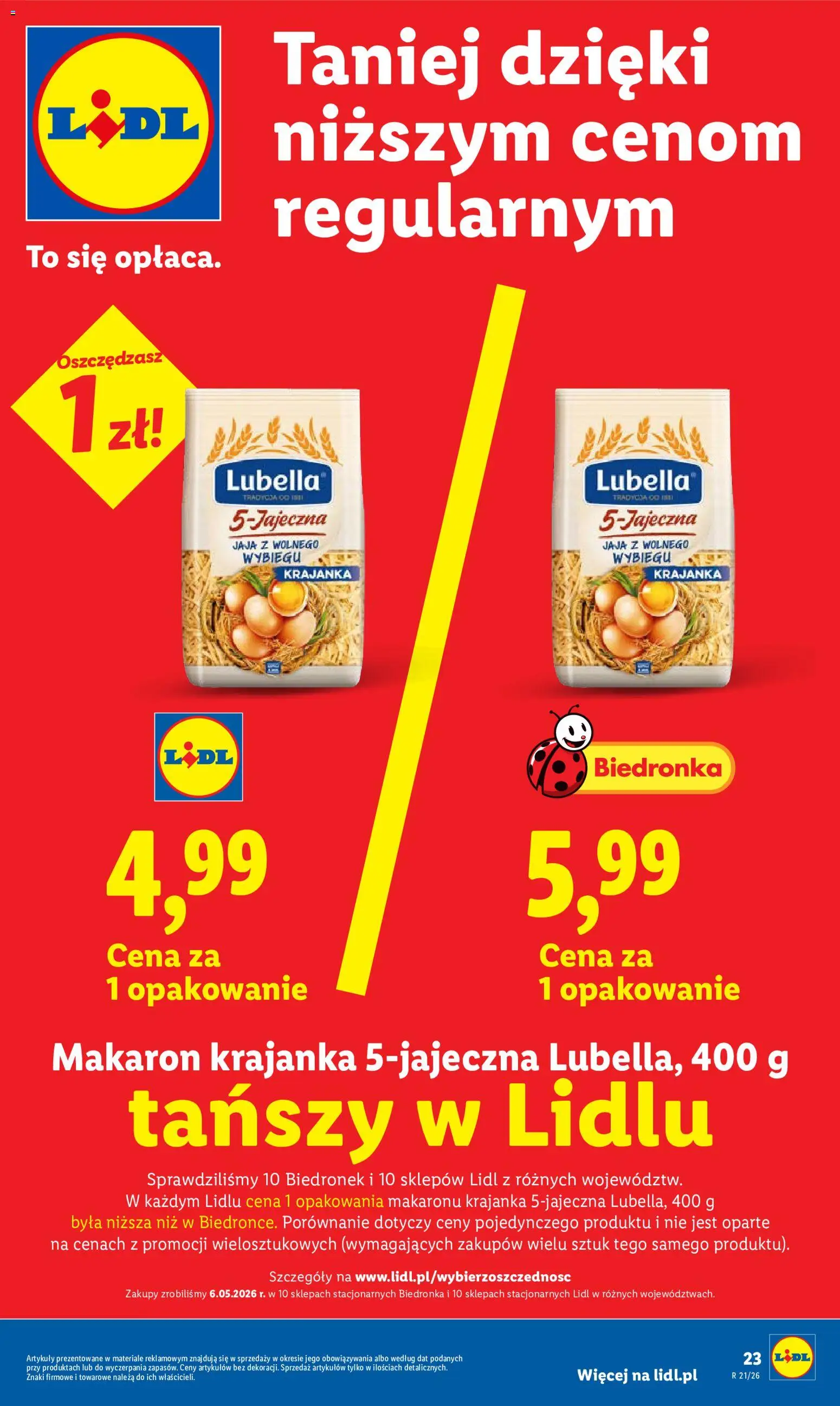 Lidl Polsko leták od 21.05.2026 | Strana: 23