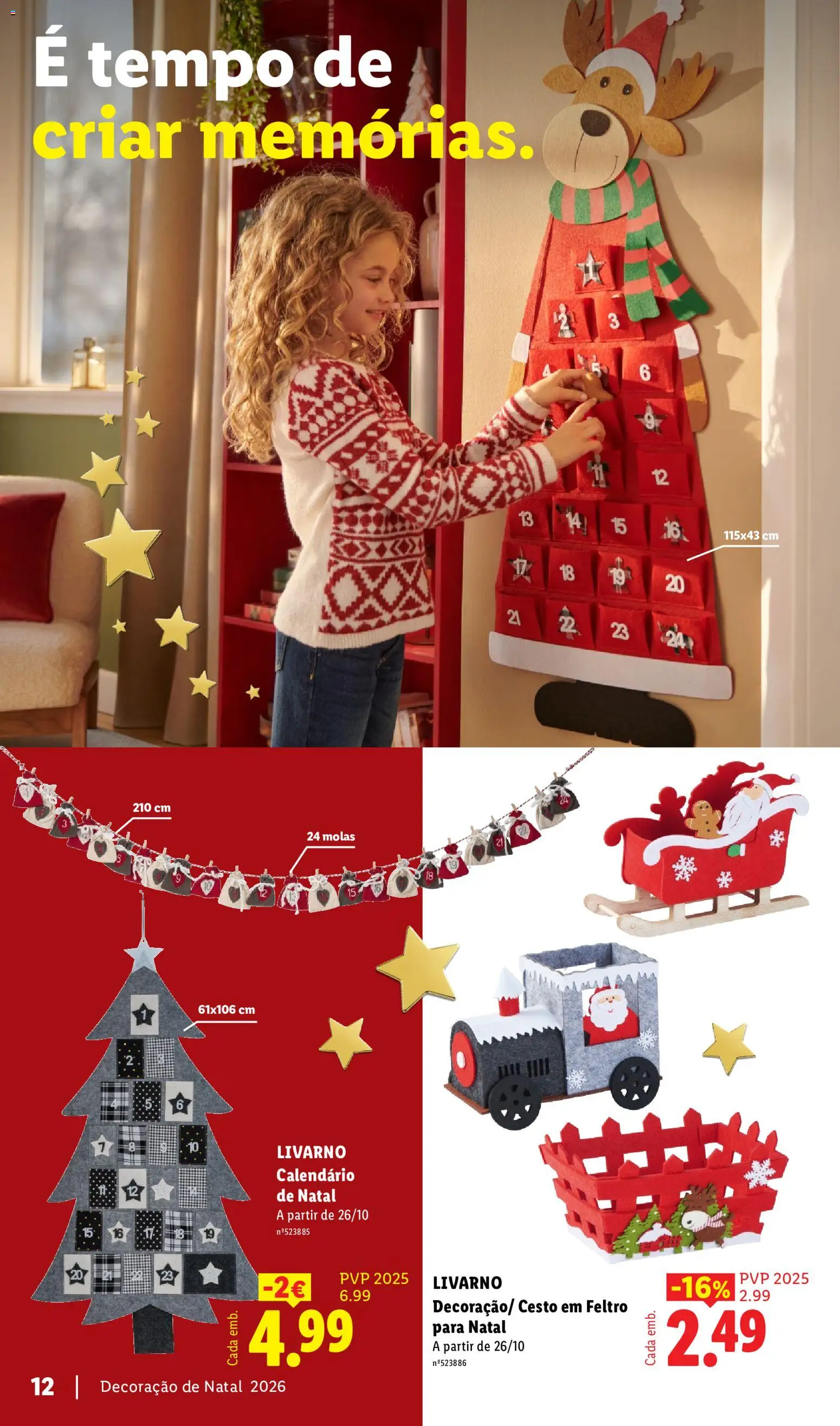 Lidl Folheto Especial Decoração de Natal │ válido de 26/10/2026 | Página: 12