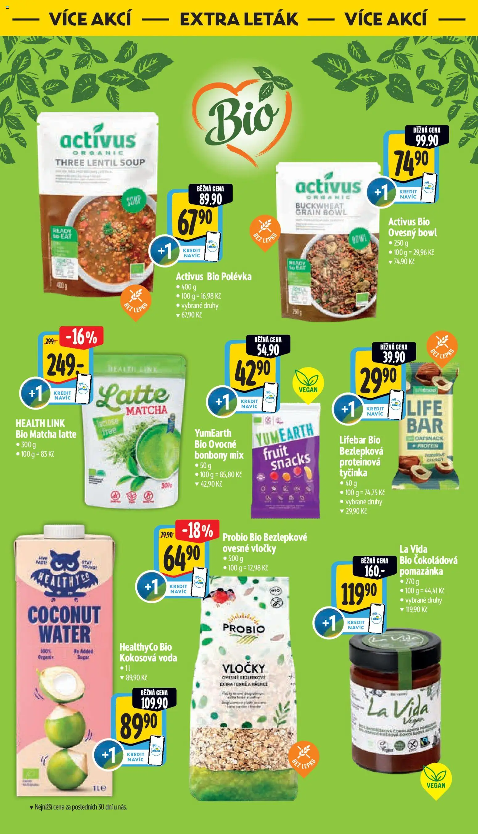 Albert leták - Hypermarket od 10.06.2026 | Strana: 46 | Produkty: Vegan, Matcha, Ovesné vločky, Pomazánka