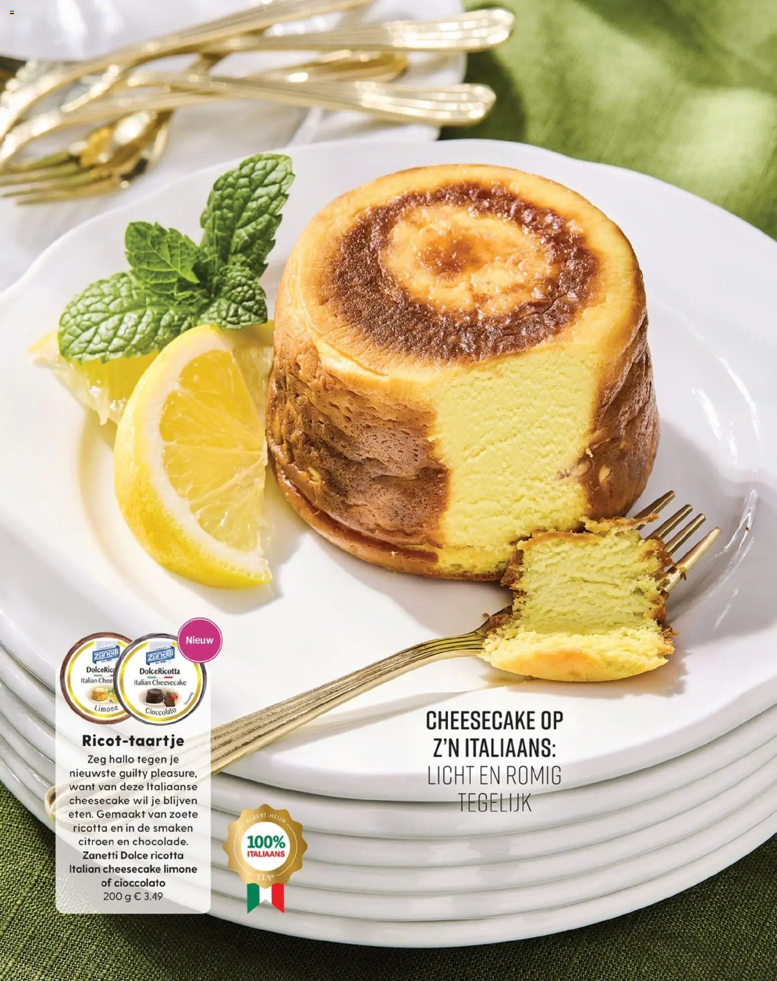{H1} | Pagina: 8 | Producten: Citroen, Ricotta