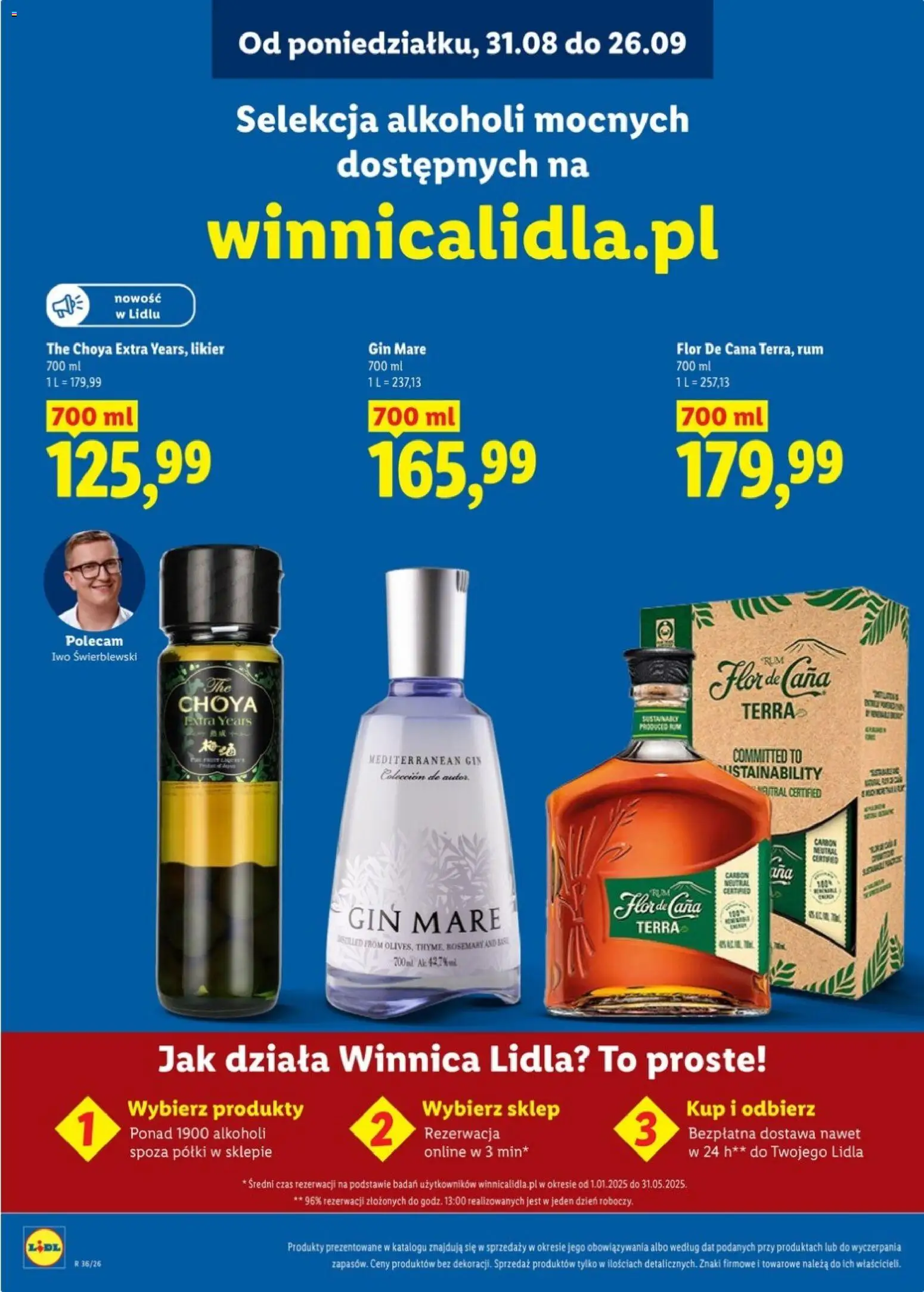 Lidl Katalog alkoholi mocnych od 31.08.2026 | Strona: 28 | Produkty: Rum, Gin