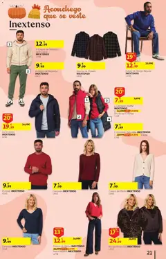 Pré-visualização Auchan folheto Preços redondos válido de 07/10/2026 | Página: 21