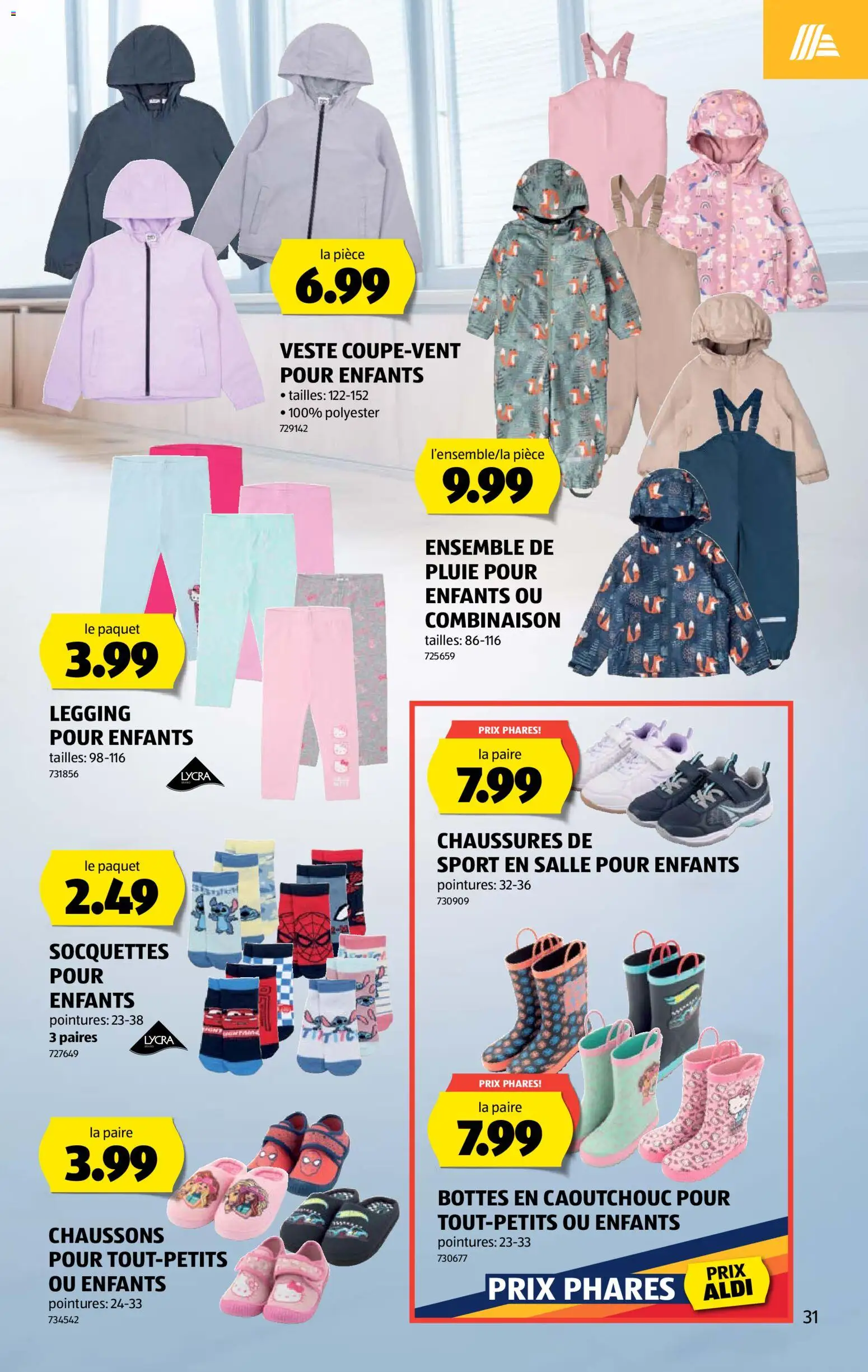 Aldi aktionen FR – gültig ab 20.08.2026 | Seite: 31 | Produkte: Leggings