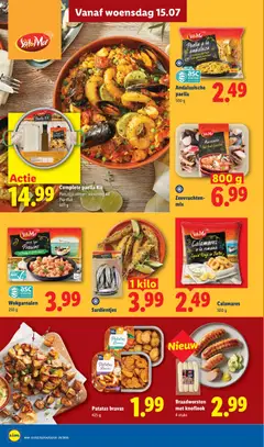 Lidl folder week 29 - Voorbeeld van een folder van Lidl, geldig van 13-07-2026 | Pagina: 20 | Producten: Olie, Rijst, La, Knoflook