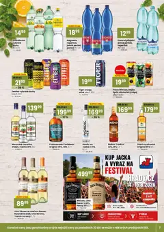 Náhled letáku Tempo leták od 15.07.2026 | Strana: 7 | Produkty: Whiskey, Víno, Frisco, Božkov