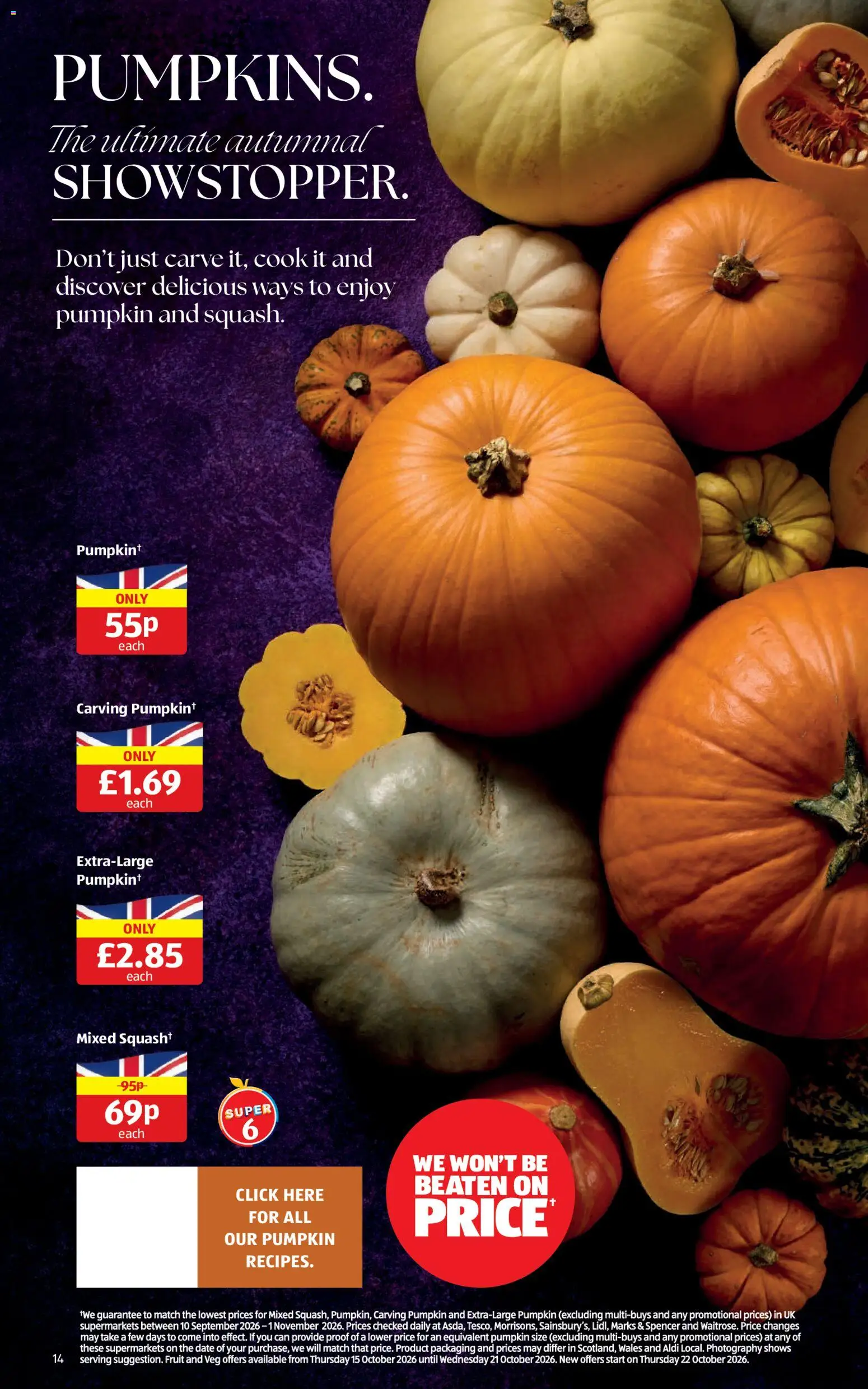{H1} | Page: 14 | Products: Fruit, Pumpkin