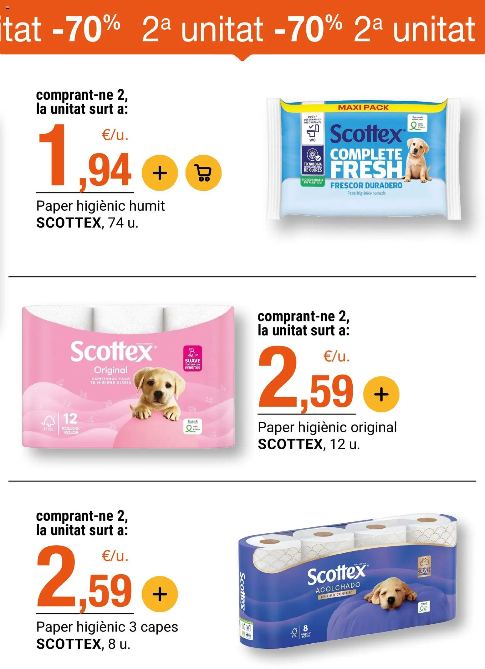 Bonpreu folleto │ válido desde el 25/08/2026 | Página: 63 | Productos: Papel higienico