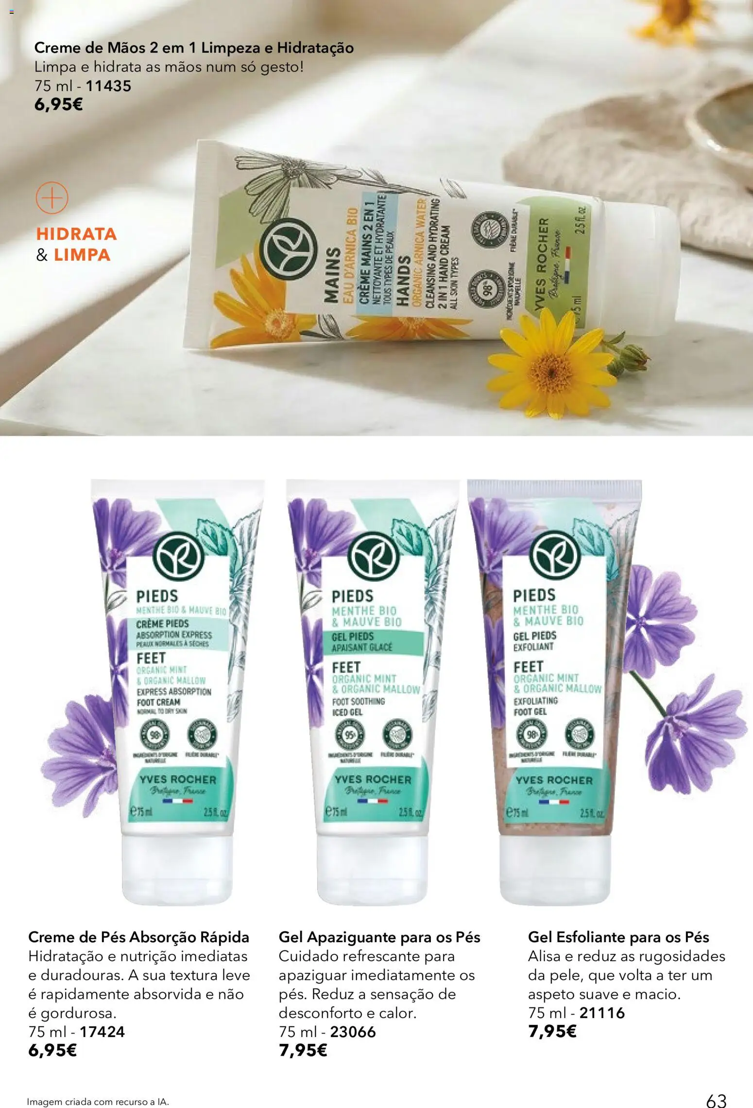 Yves Rocher catálogo 8 │ válido de 03.06.2026 | Página: 63 | Produtos: Creme
