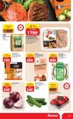 Auchan akciós újság - amely érvényes a következő dátumtól: 07.05.2026 | Oldal: 23