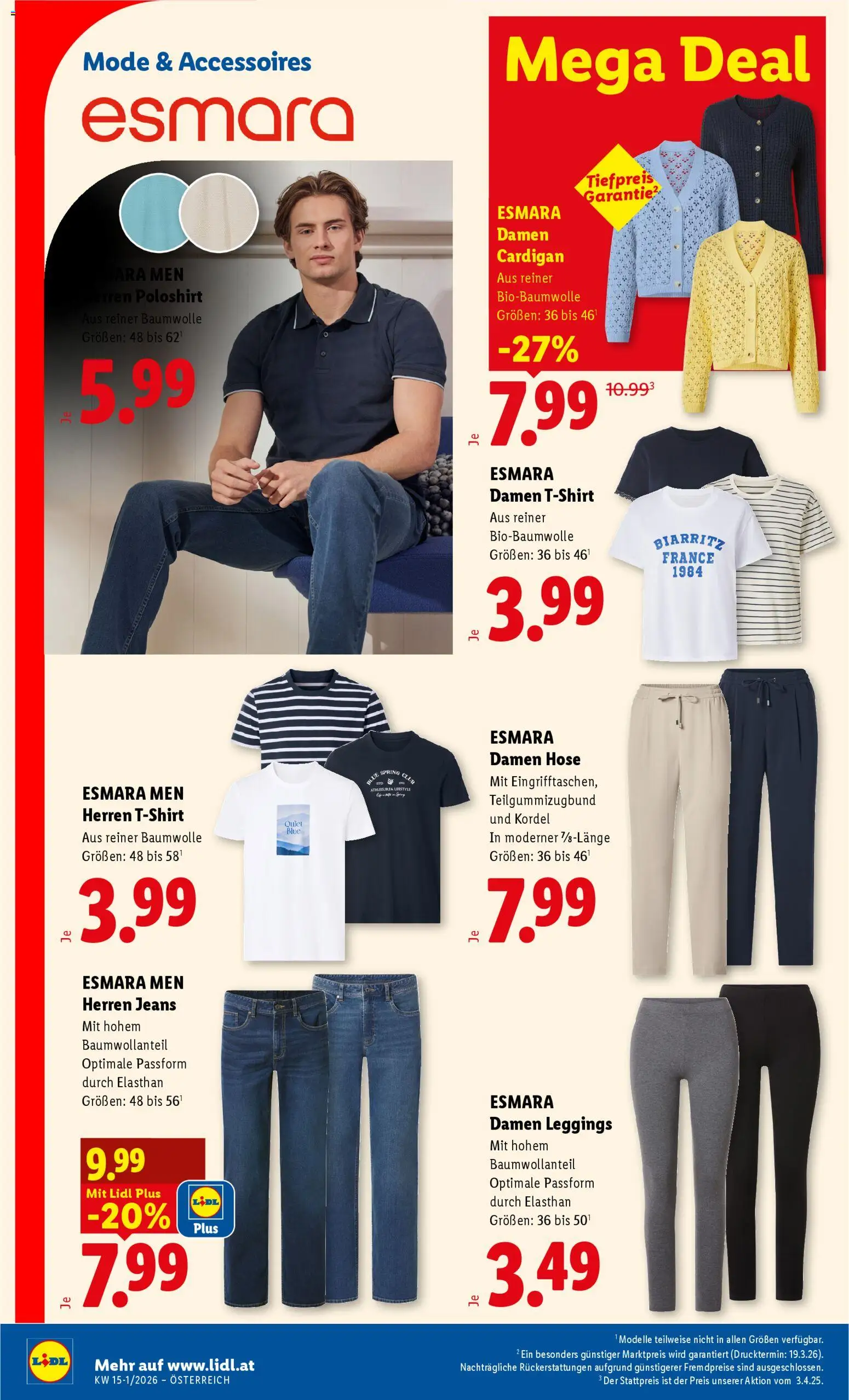 Lidl - Flugblatt gültig ab 02.04.2026 | Seite: 35 | Produkte: Hose, Leggings, Jeans
