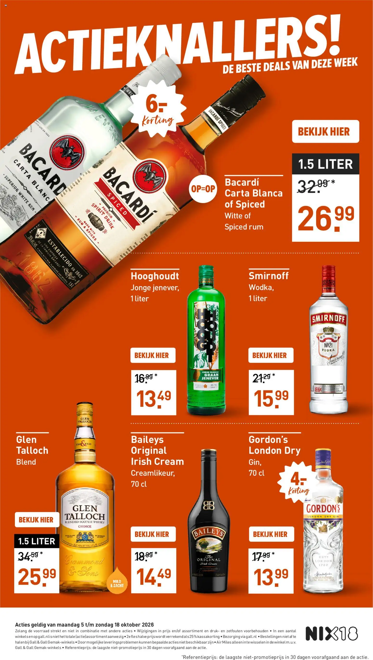 {H1} | Pagina: 25 | Producten: Vodka, Gin, La, Baileys