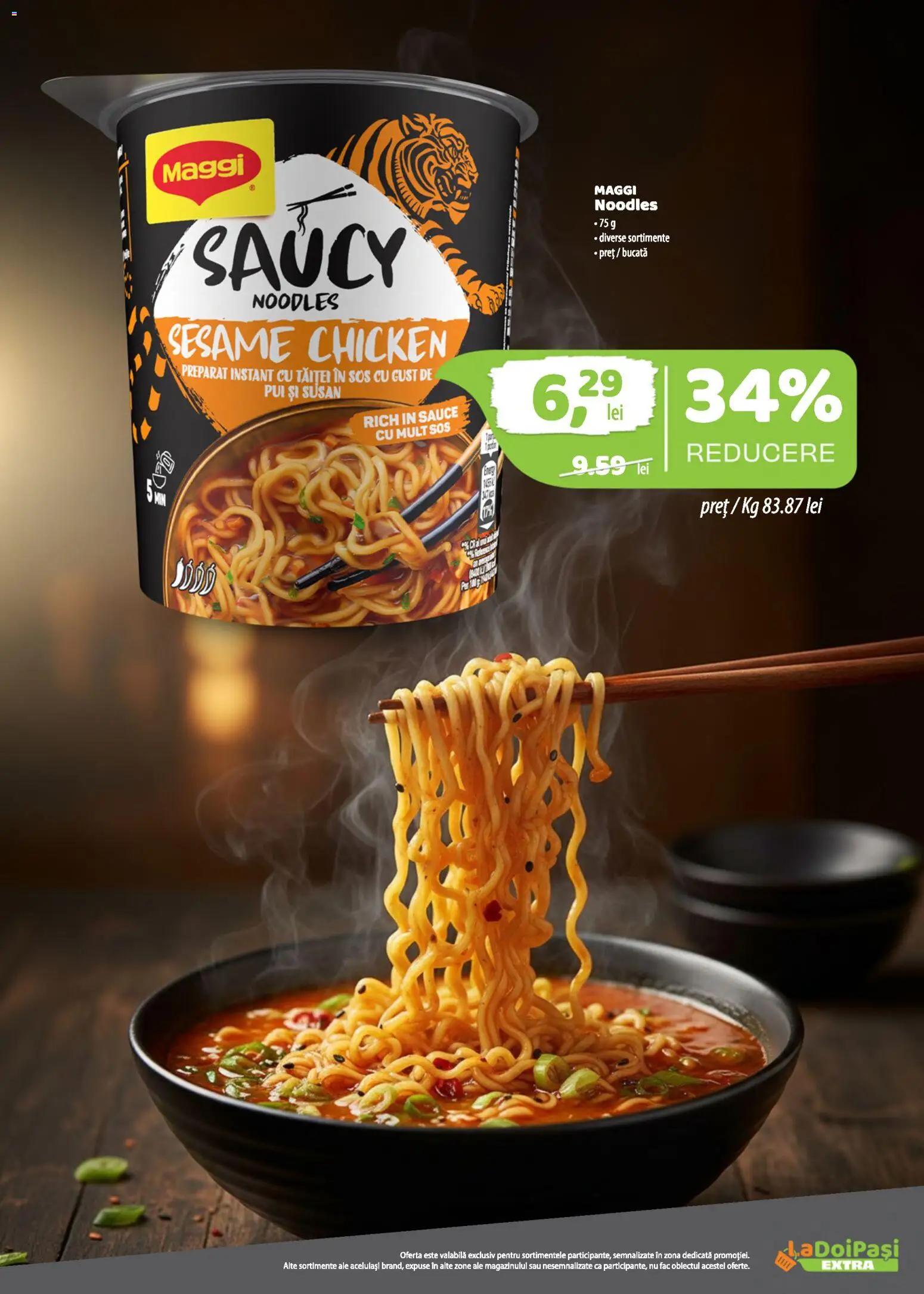 Noul catalog LaDoiPași – valabil de la 01.11.2026 | Pagină: 4 | Produse: Pui, Noodles, Sos
