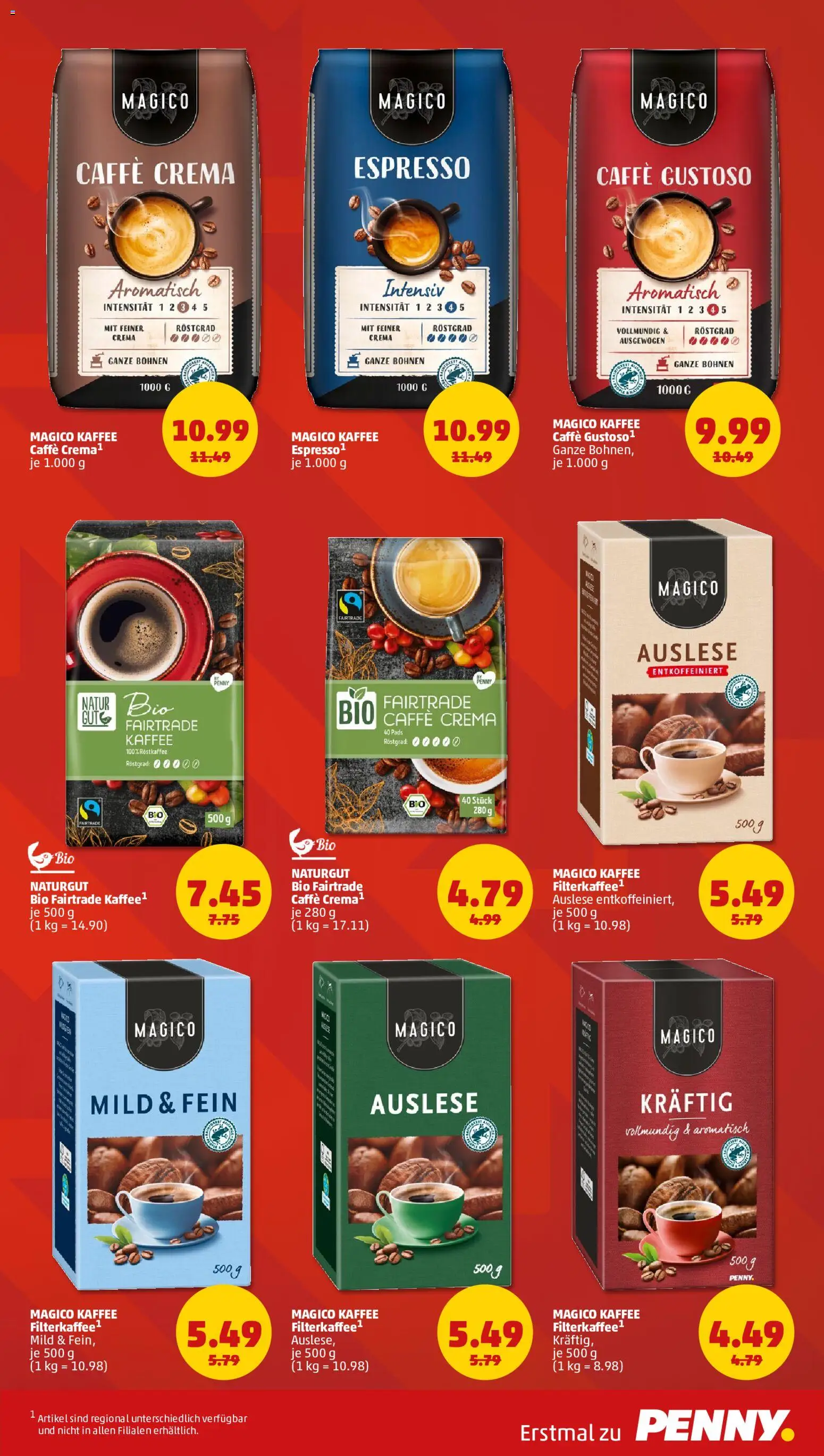 Penny Prospekt – gültig ab 06.07.2026 | Seite: 3 | Produkte: Kaffee