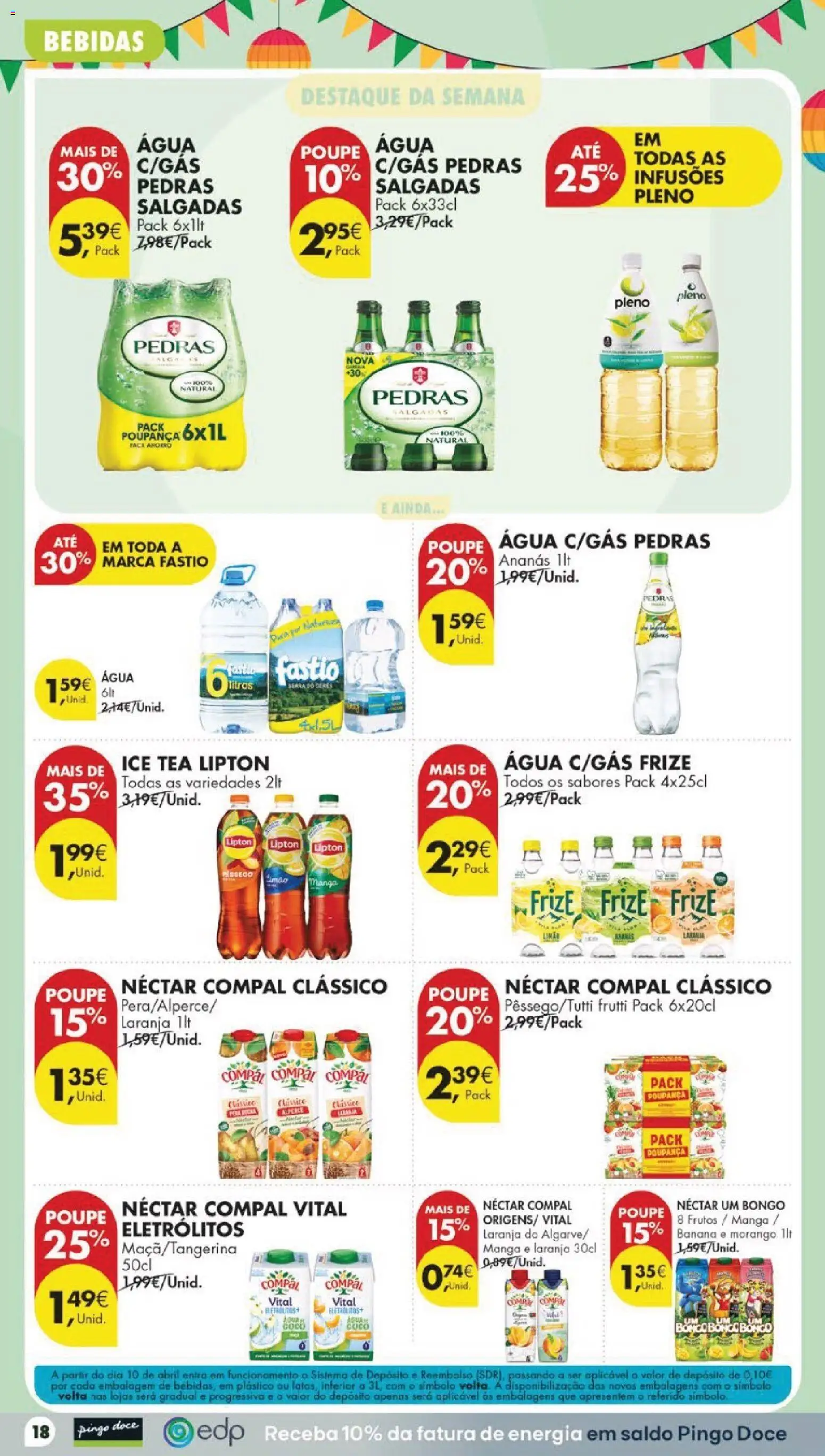 Pingo Doce folheto │ válido de 16.06.2026 | Página: 20 | Produtos: Agua, Banana