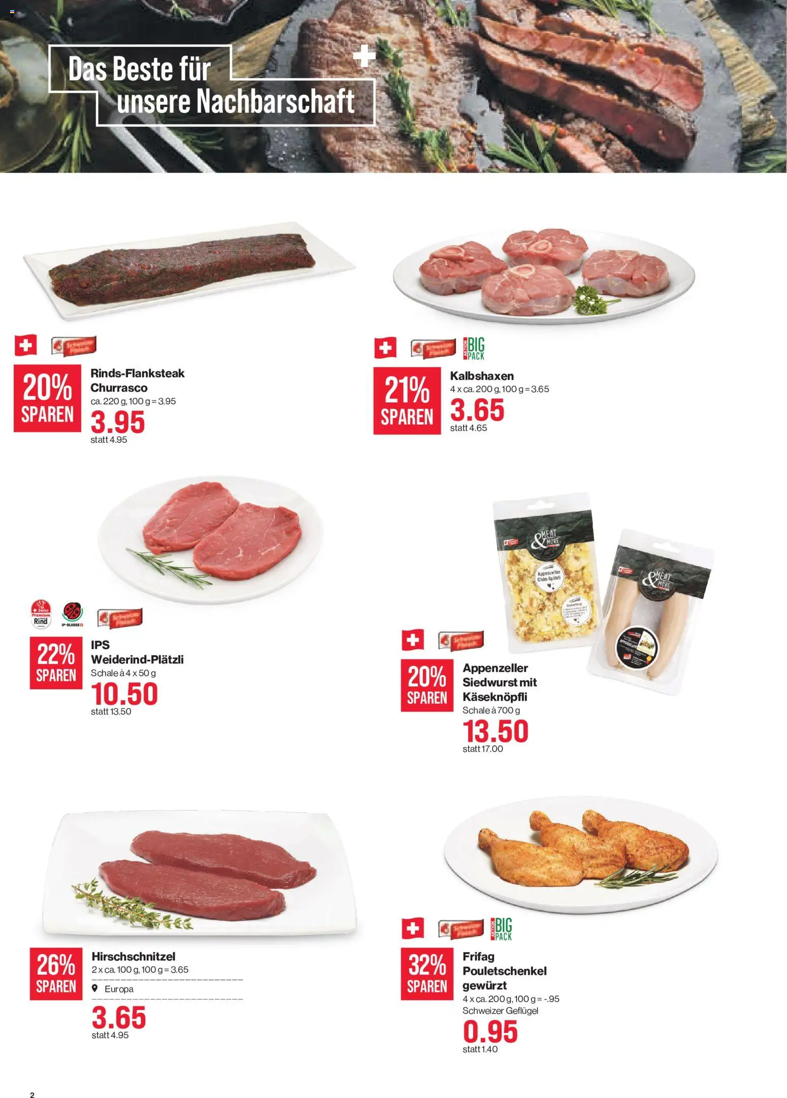 SPAR - SPAR Handels AG – gültig ab 10.09.2026 | Seite: 2