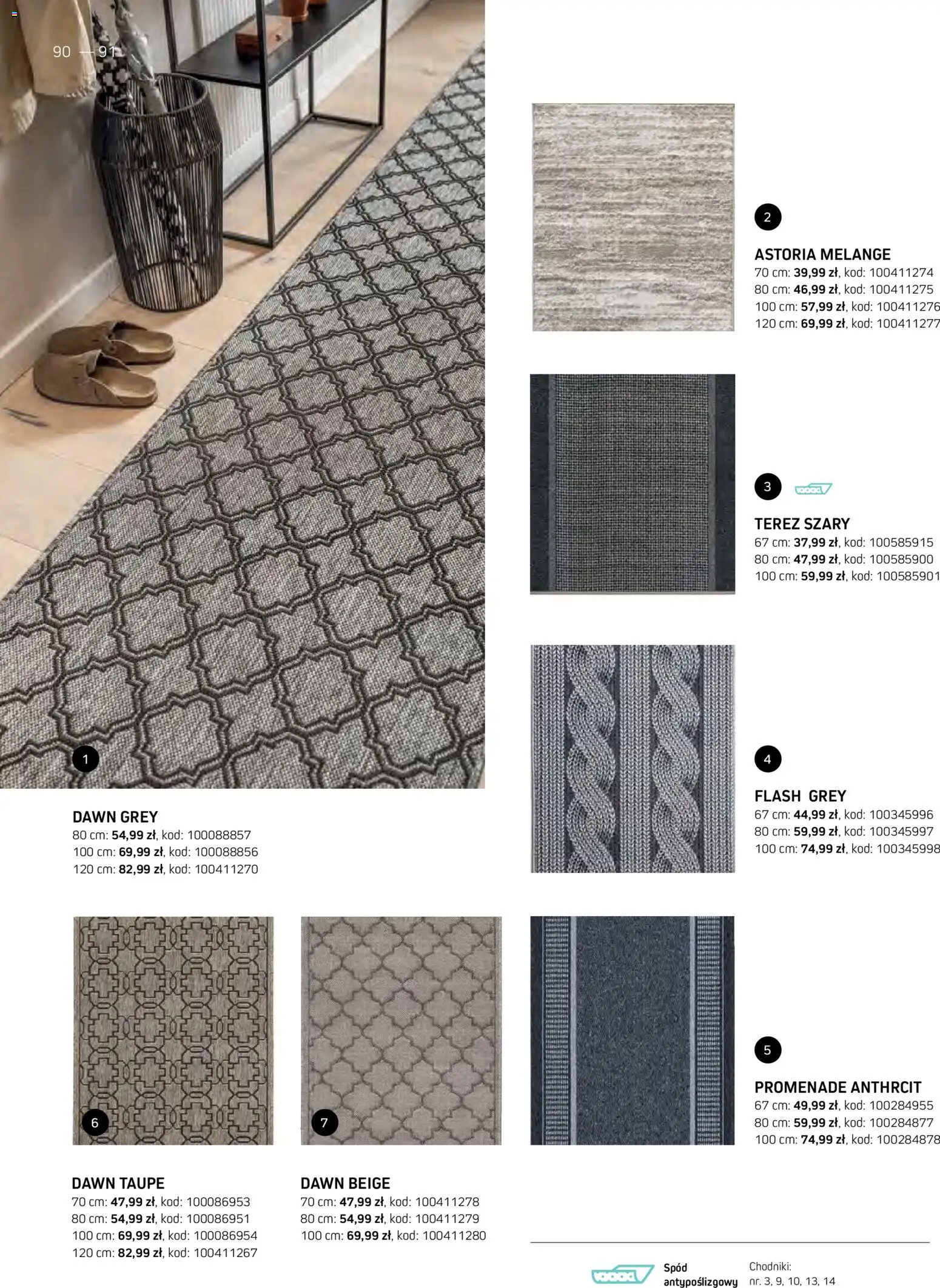 Komfort gazetka - Katalog dywanów od 07.10.2026 | Strona: 90