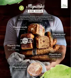 Náhled letáku Albert magazín od 01.09.2026 | Strana: 17 | Produkty: Chléb, Mlynářská brioška, Žitný chléb, Bruska