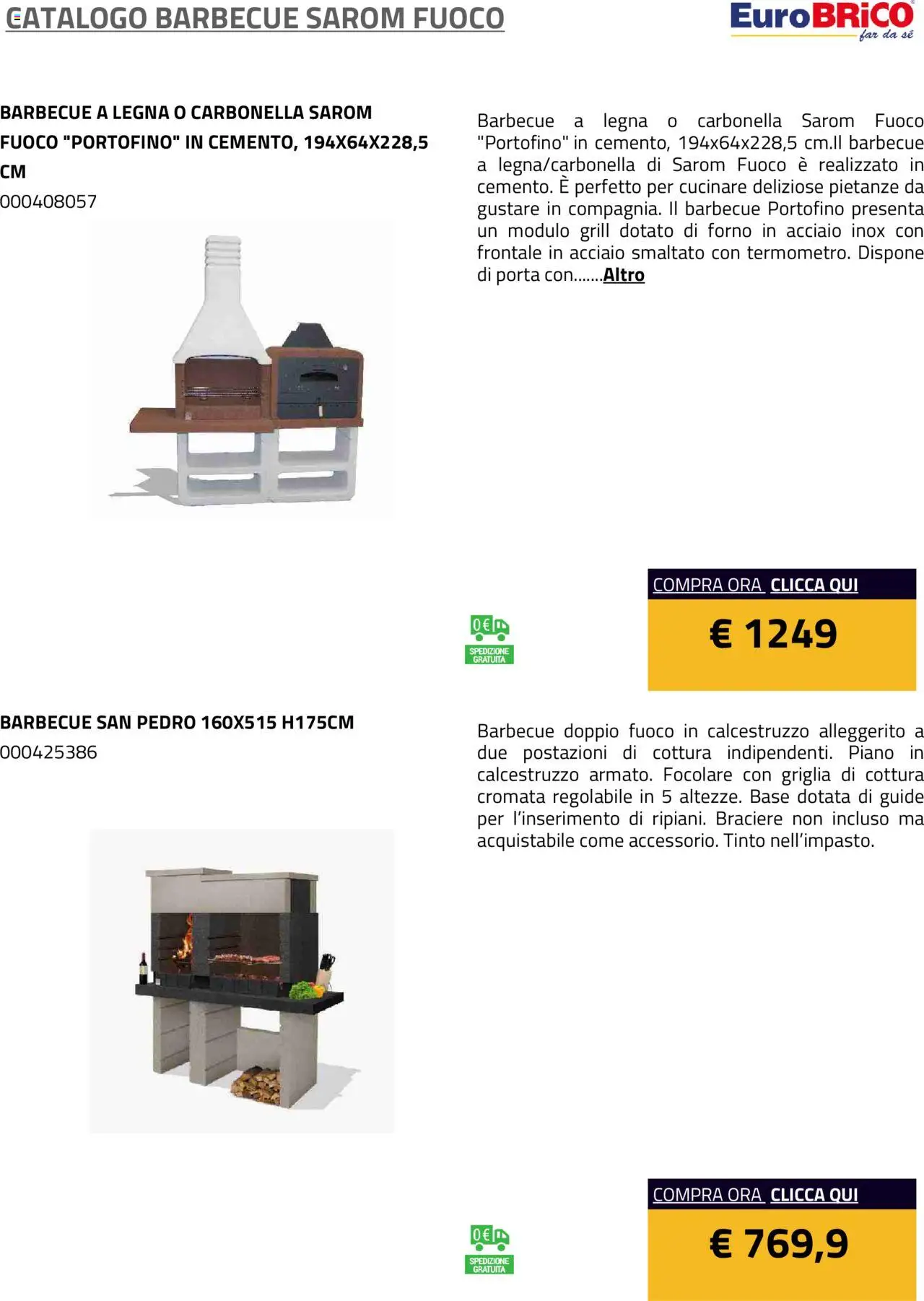 Volantino Eurobrico del 23.07.2025 | Pagina: 9 | Prodotti: Barbecue, Forno, Griglia