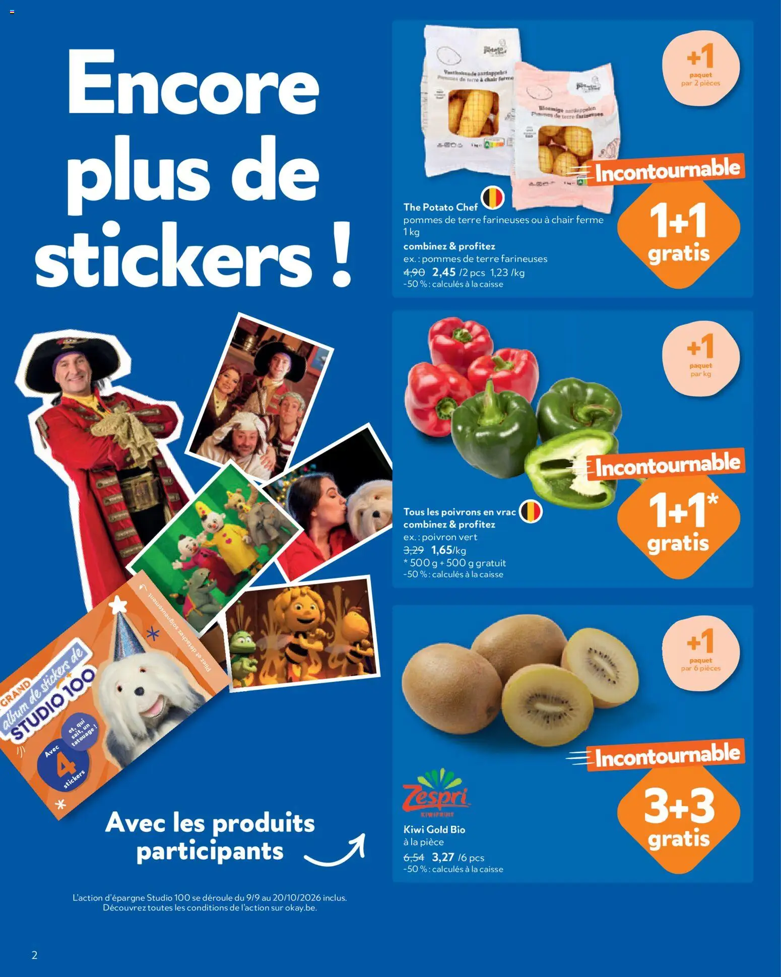 {H1} | Pagina: 2 | Producten: Kiwi, Stickers, La
