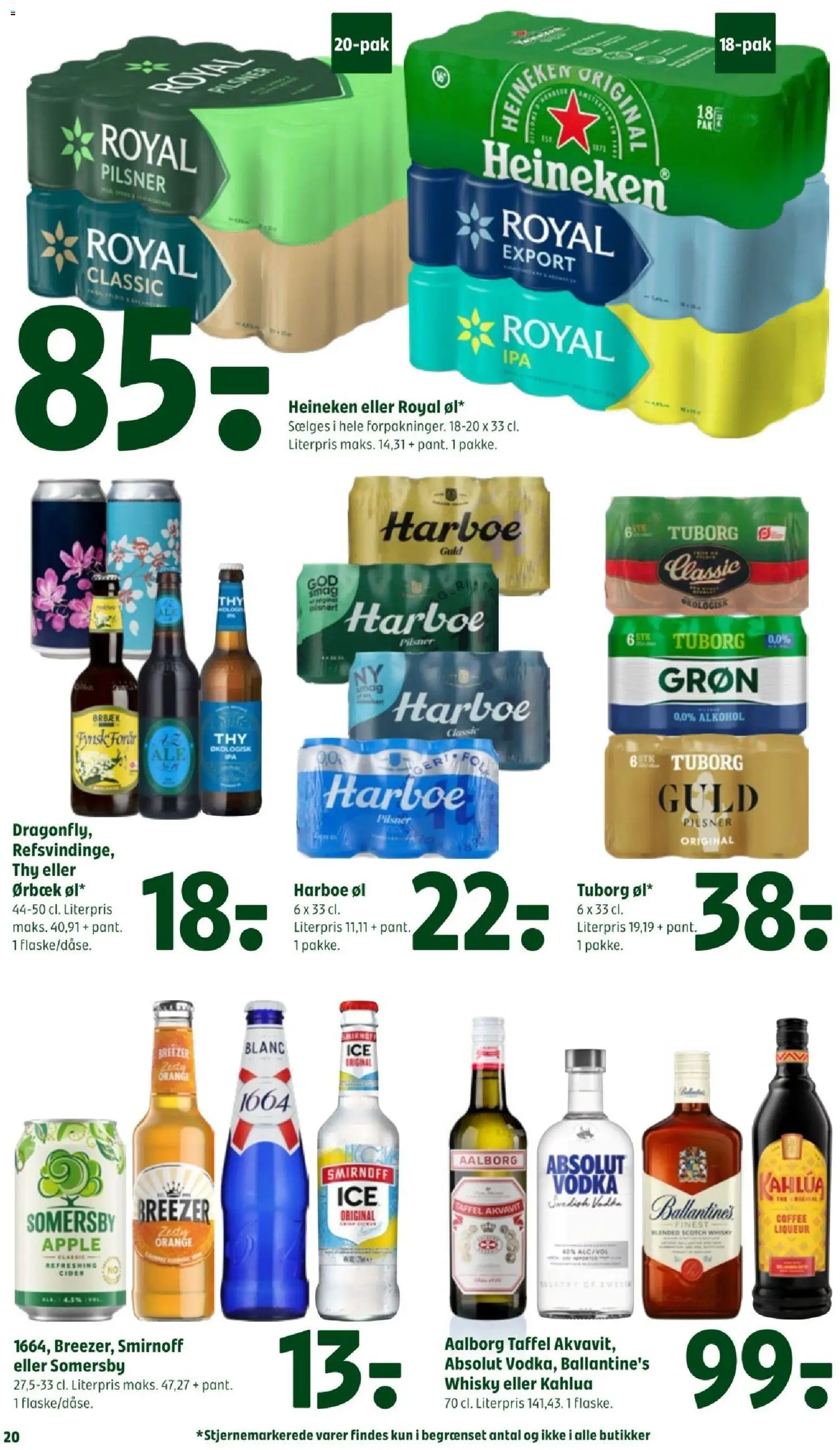 Coop 365 tilbudsavis – gyldig fra 01/10/2026 | Side: 23 | Produkter: Øl, Vodka, Whisky, Cider