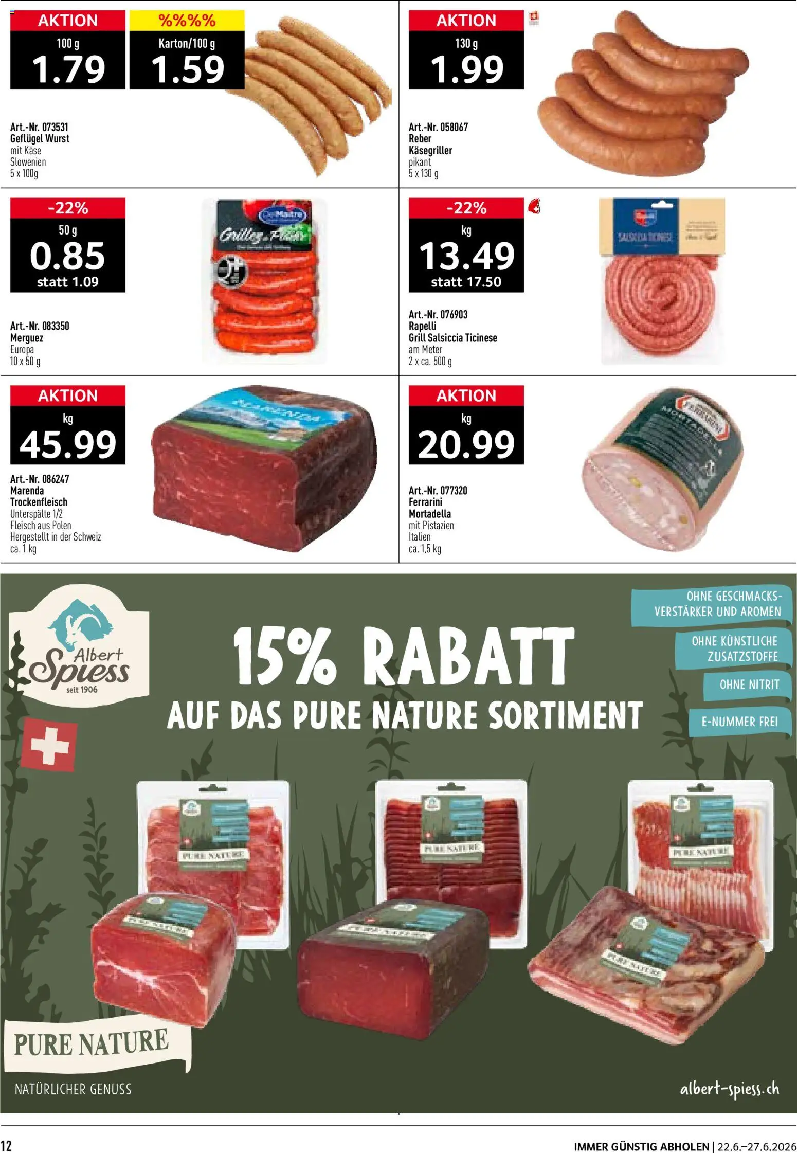Prodega aktionen – gültig ab 22.06.2026 | Seite: 12