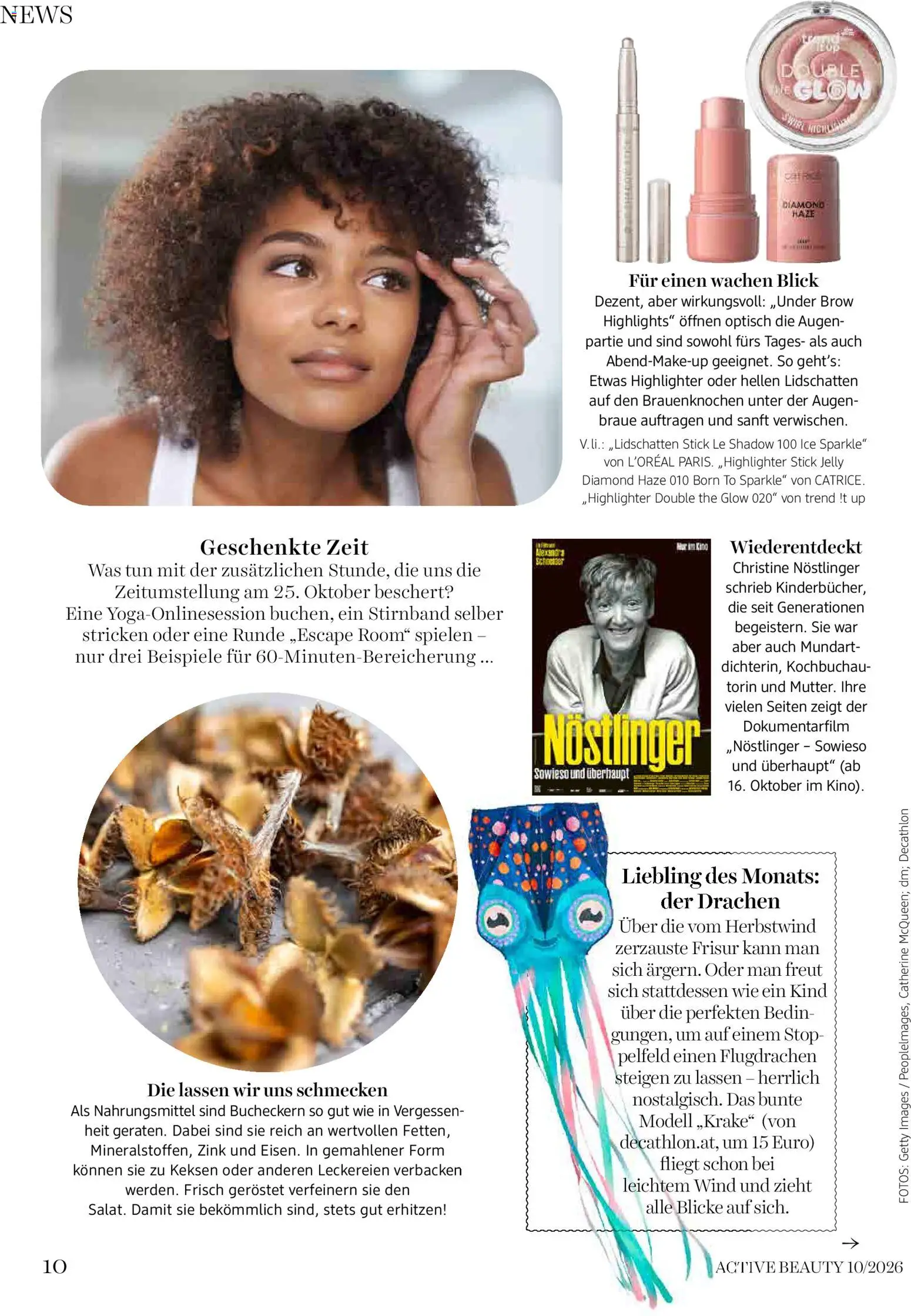 dm drogerie markt Magazin October 2026 gültig ab 01.10.2026 | Seite: 10 | Produkte: Lidschatten, Geröstet