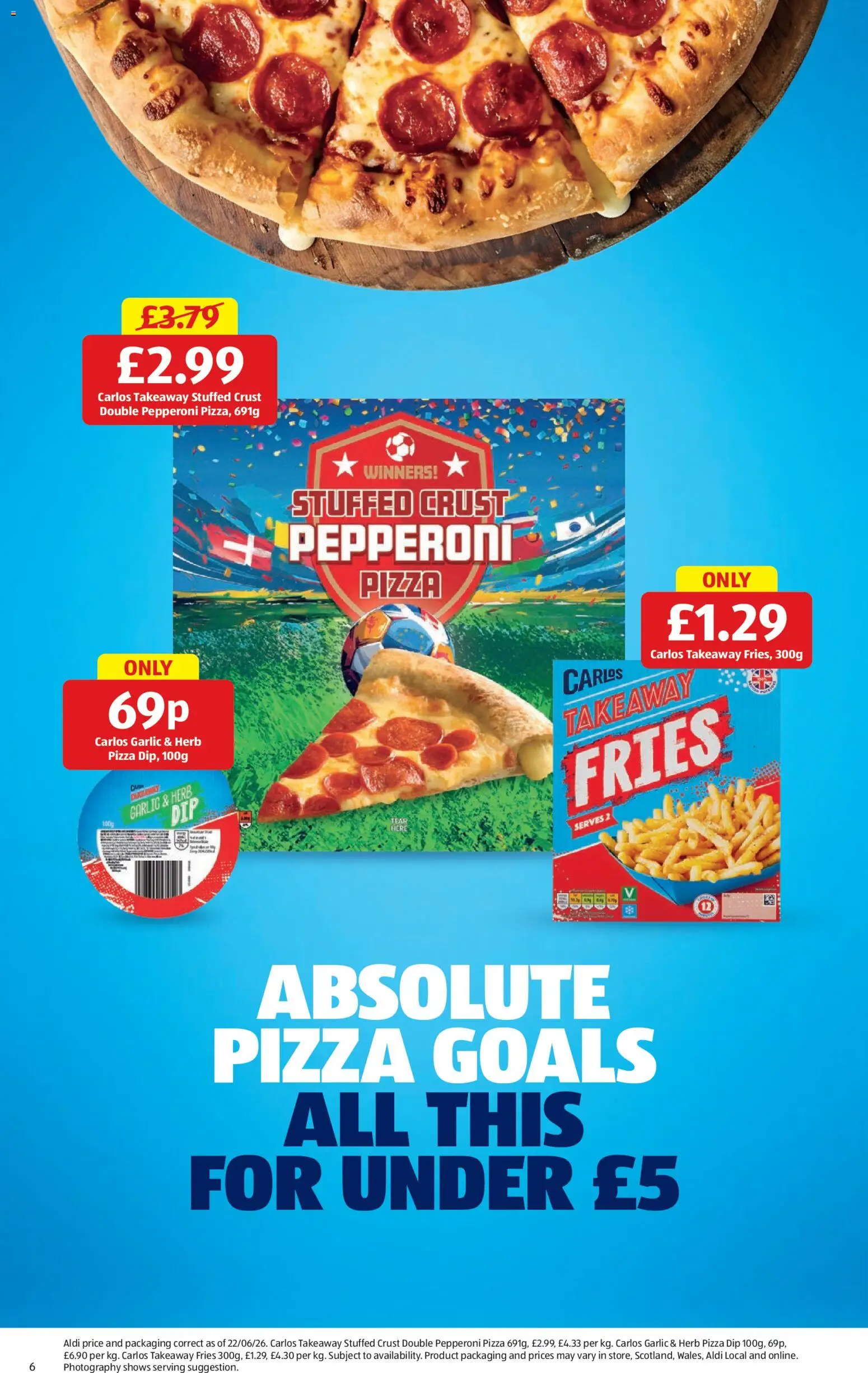 {H1} | Page: 6 | Products: Herb, Garlic, Pizza