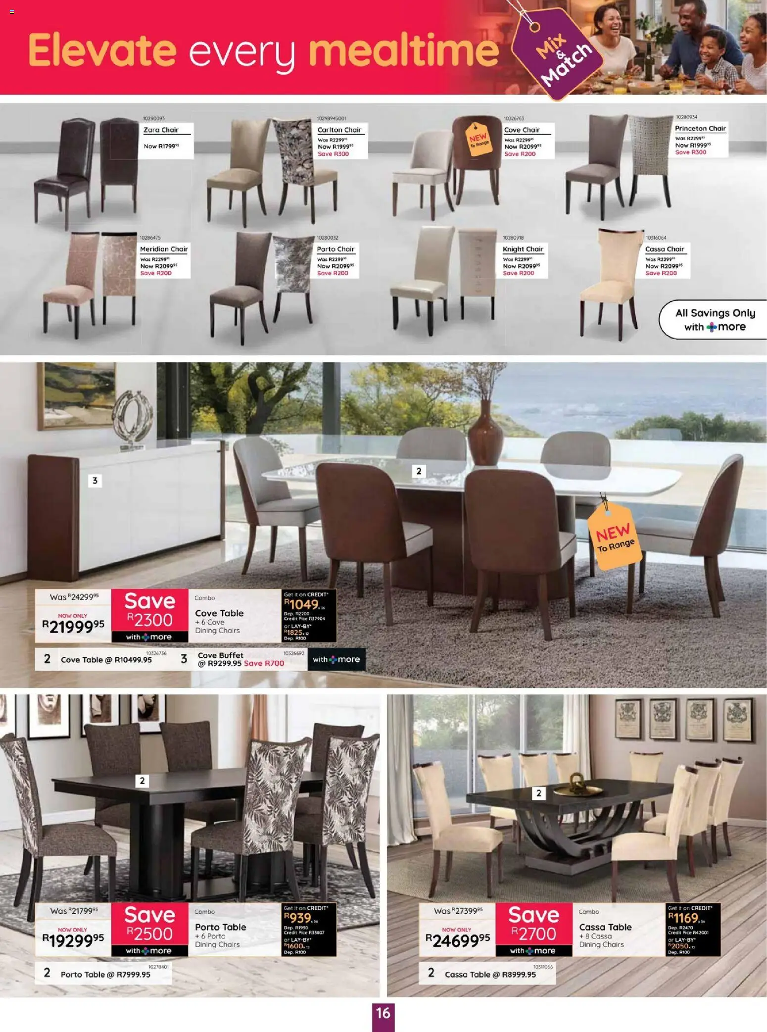 New Bradlows catalogue – valid from 15/10/2026 | Page: 16 | Products: Table, Chair