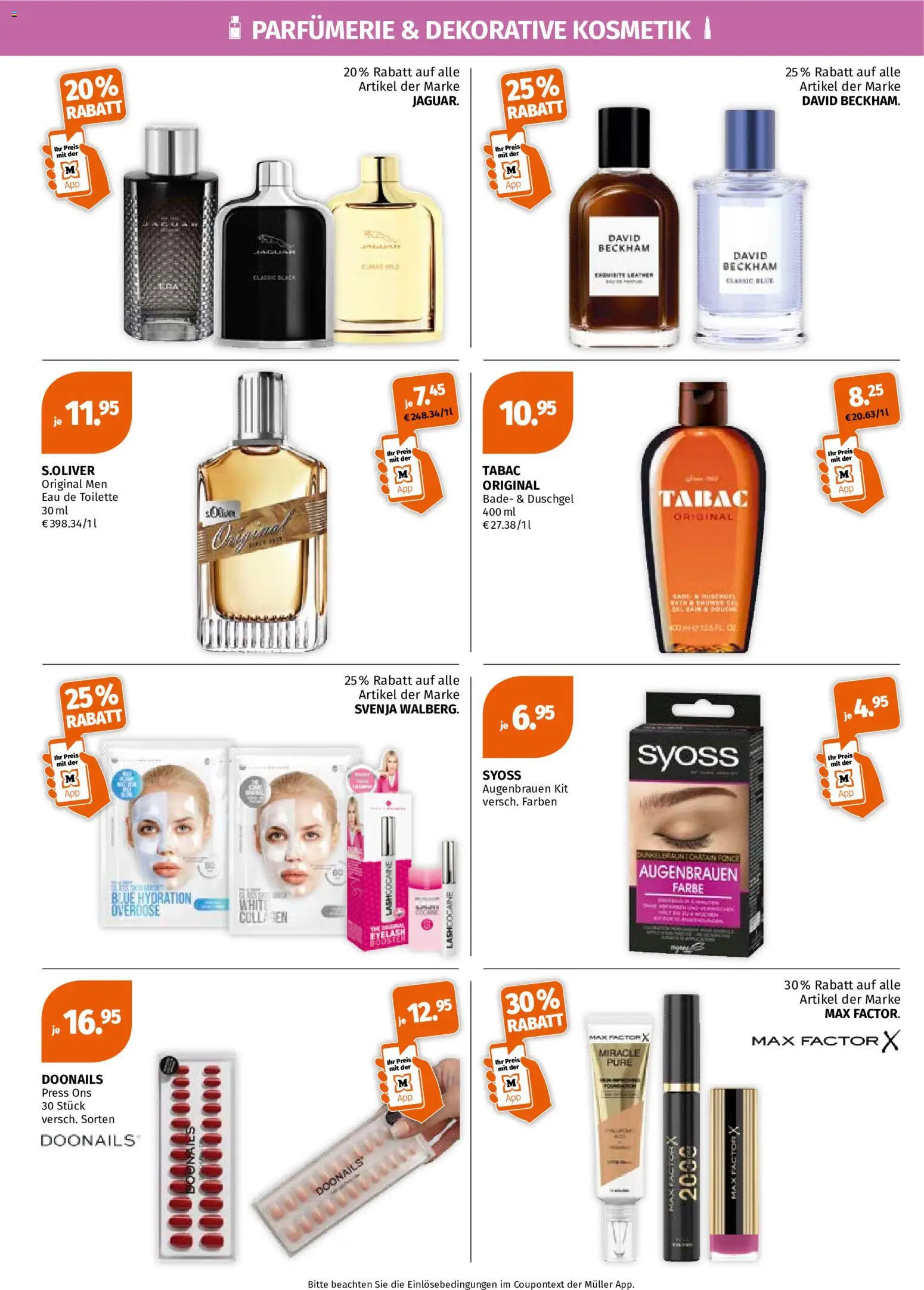 Müller Prospekt – gültig ab 26.10.2026 | Seite: 2 | Produkte: Toilette, Eau de Toilette, Duschgel