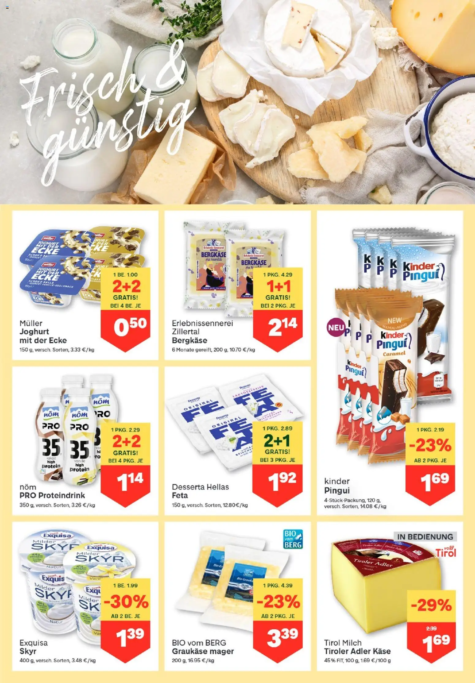 MPREIS Absam gültig ab 24.09.2026 | Seite: 5 | Produkte: Milch, Käse, Joghurt