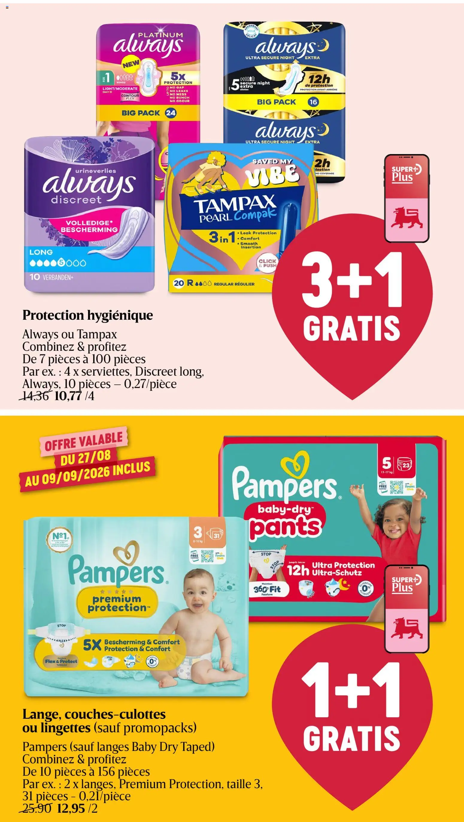{H1} | Pagina: 49 | Producten: Pampers, Pads, Tampons