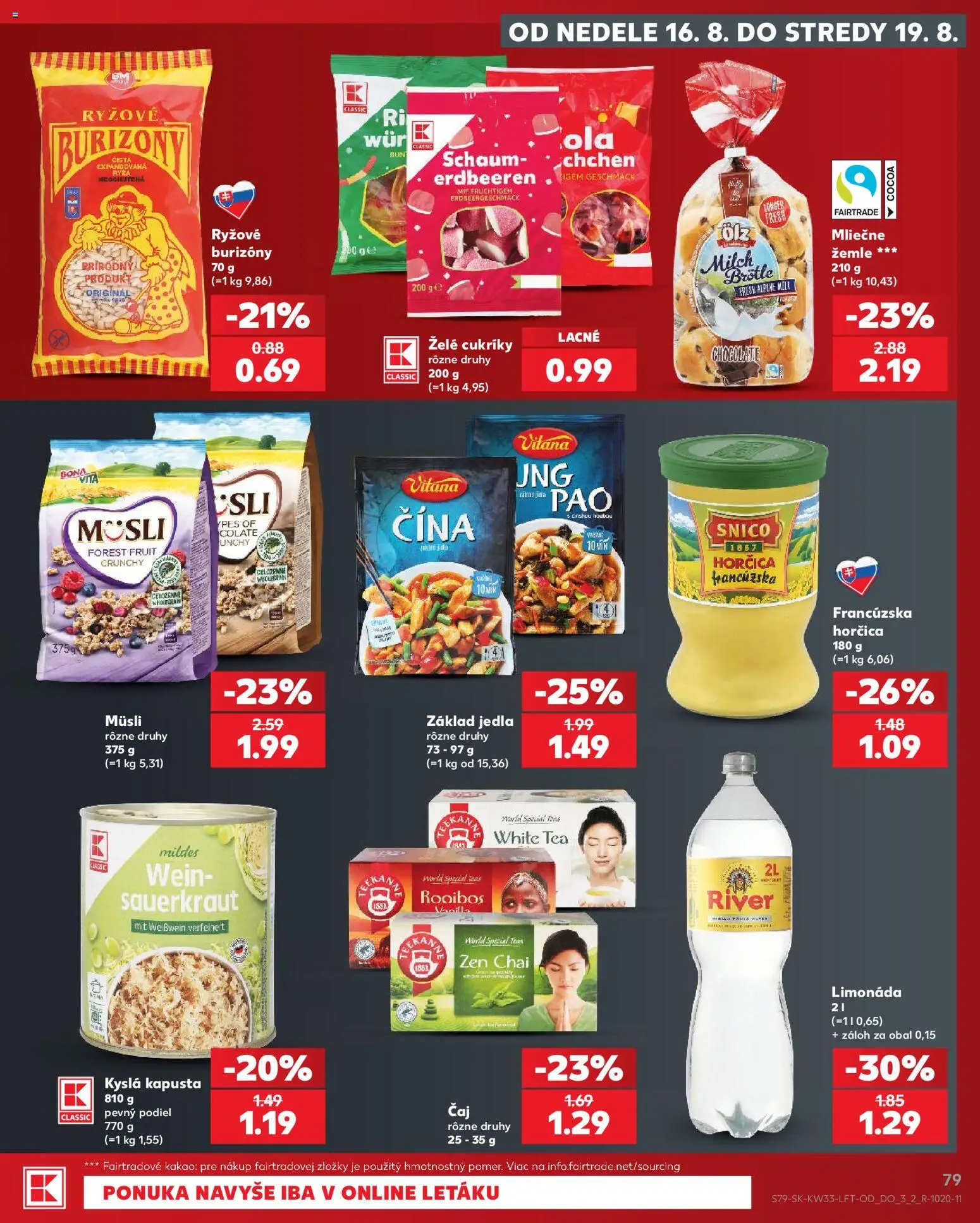 Nové Kaufland akcie – leták je platný od 13.08.2026 | Strana: 79