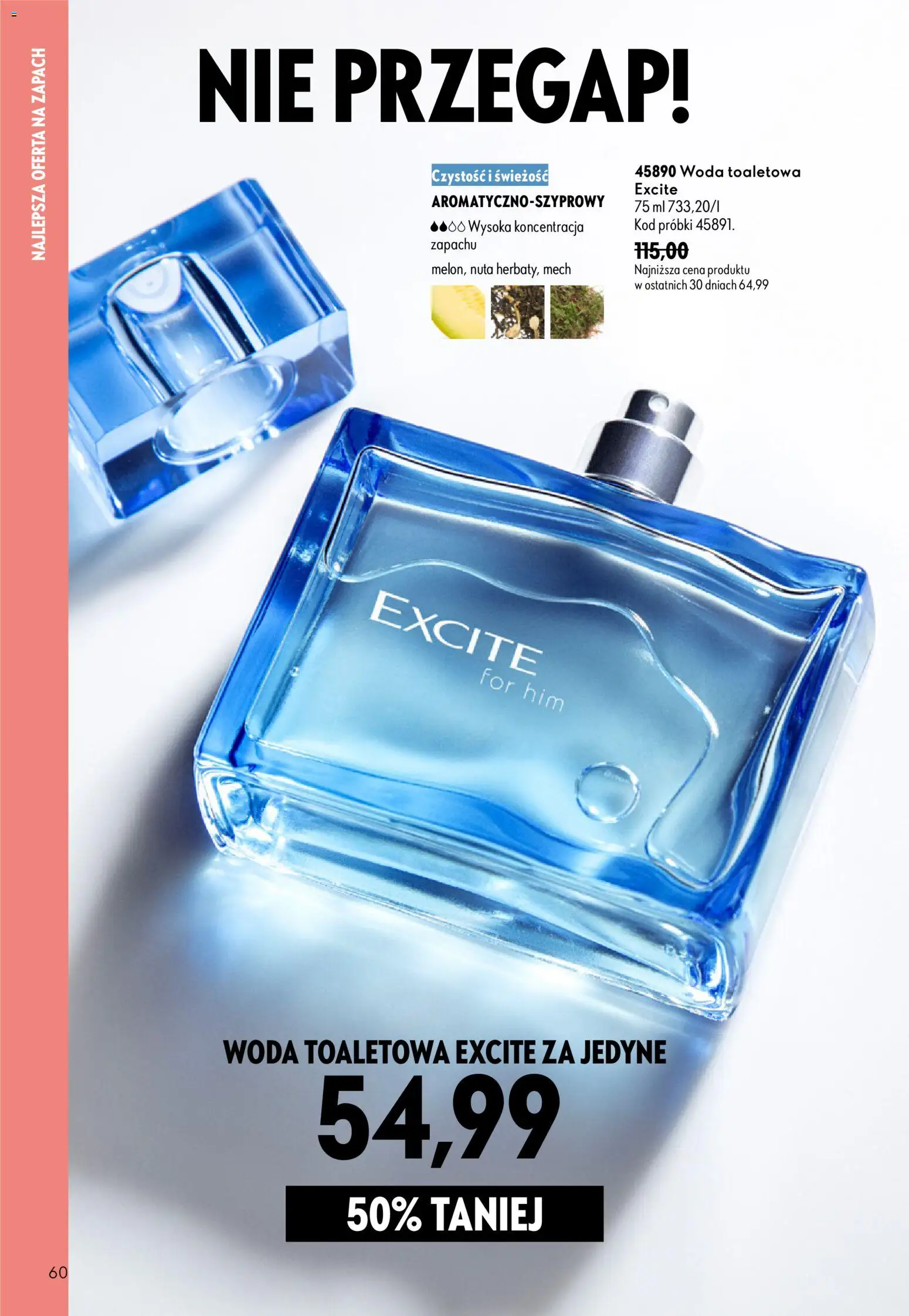 Oriflame Katalog 13 2026 od 09.09.2026 | Strona: 60 | Produkty: Zapach, Woda toaletowa, Woda