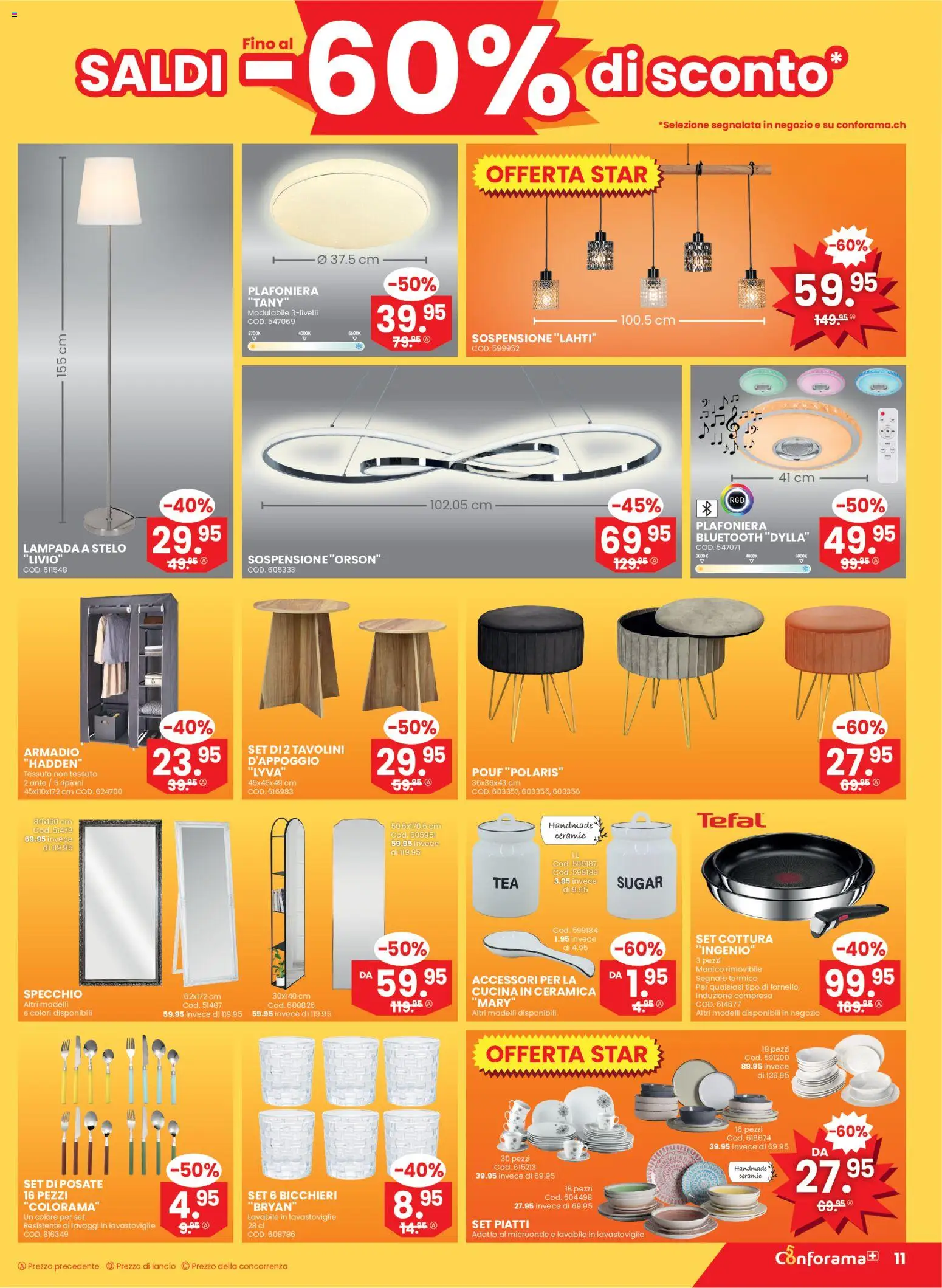 Conforama aktionen IT – gültig ab 24.06.2026 | Seite: 11 | Produkte: Pouf