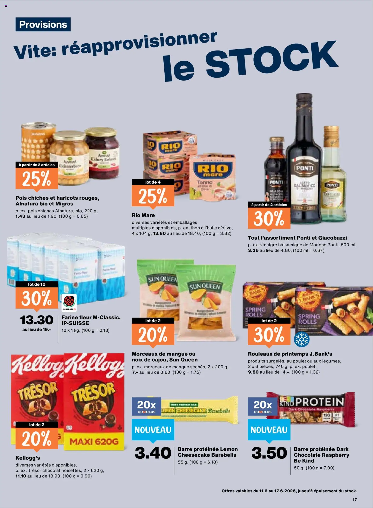 Migros aktionen FR – gültig ab 11.06.2026 | Seite: 17