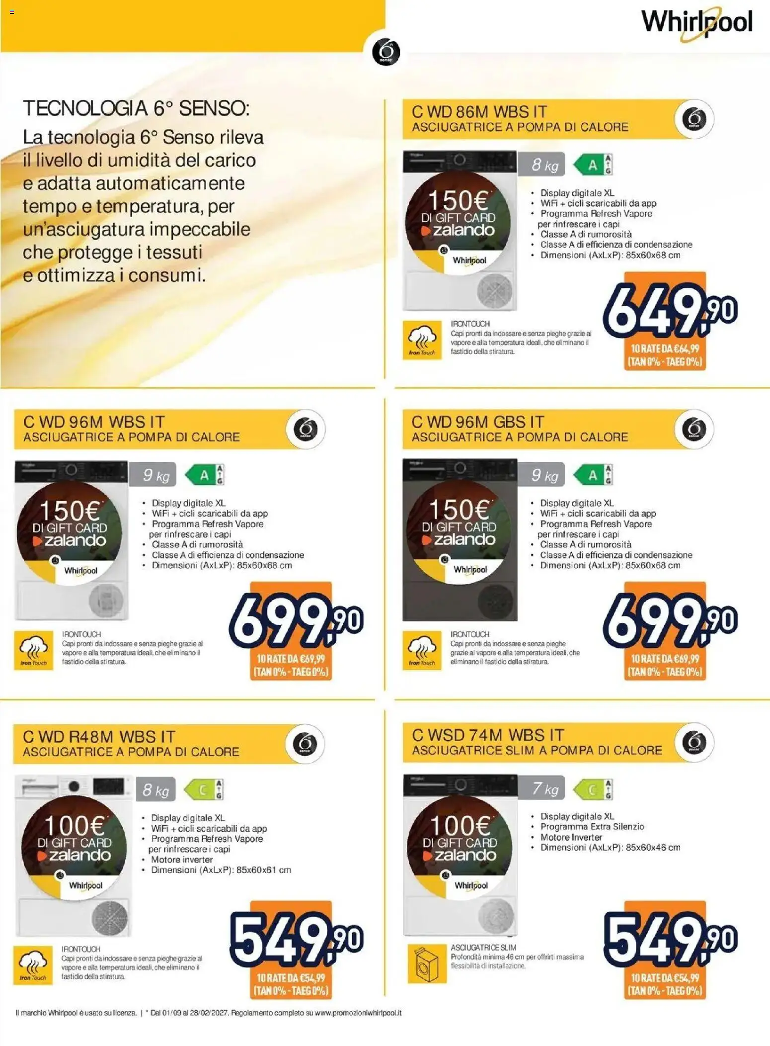 Nuovo Unieuro volantino Speciale Asciugatura da Unieuro! dal 16/10/2026 > offerte anteprima 🛍️ | Pagina: 6 | Prodotti: Asciugatrice