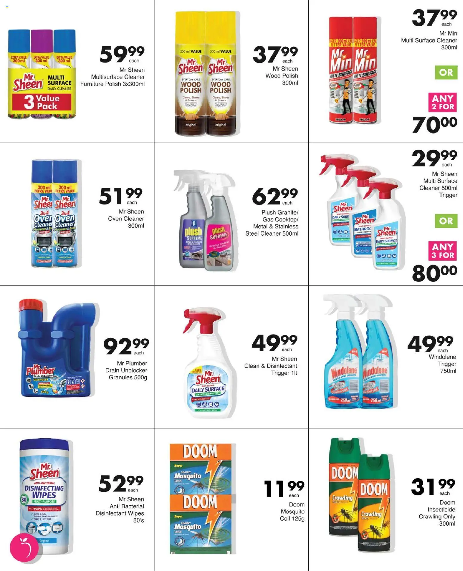 New Save catalogue – valid from 13/08/2026 | Page: 75 | Products: Shirt, Disinfectant, Surface cleaner, Microwave