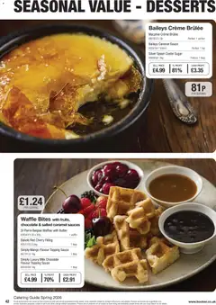 Preview of Booker Wholesale - spring catering news 2026 valid from 22.05.2026 | Page: 42