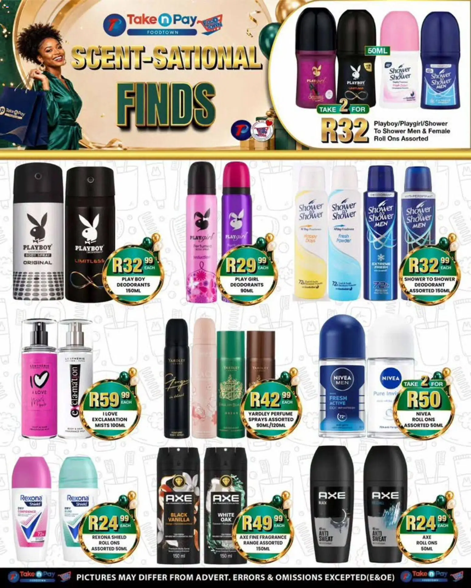 New Take n Pay catalogue – valid from 31/08/2026 | Page: 23 | Products: Vanilla, Perfume, Powder, Deodorant