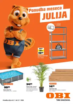 OBI katalog akcije – veljaven od 02.07.2026
