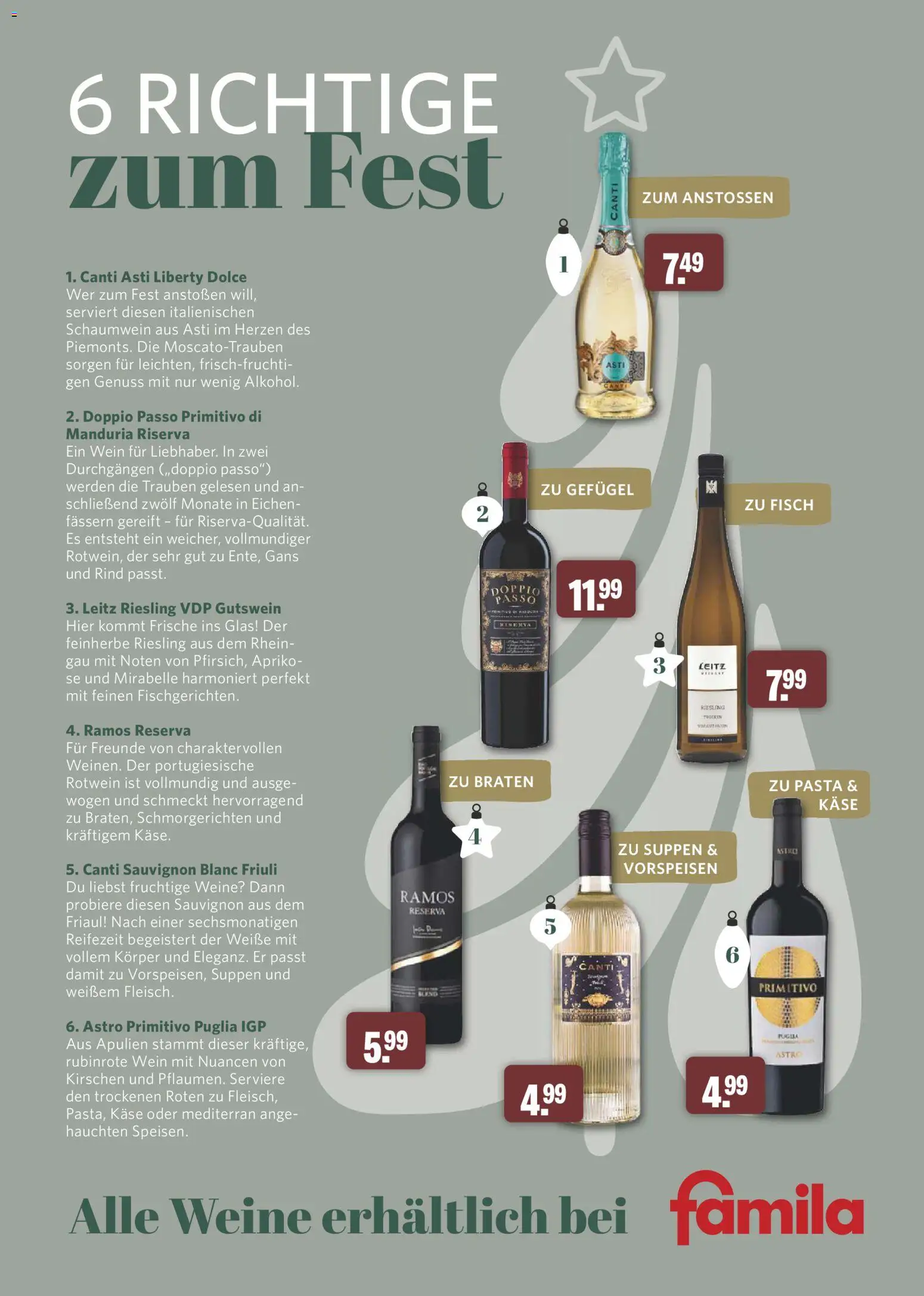 Famila Nordwest myTime November 2026 – gültig ab 26.10.2026 | Seite: 55 | Produkte: Doppio passo primitivo, Fisch, Doppio Passo, Wein