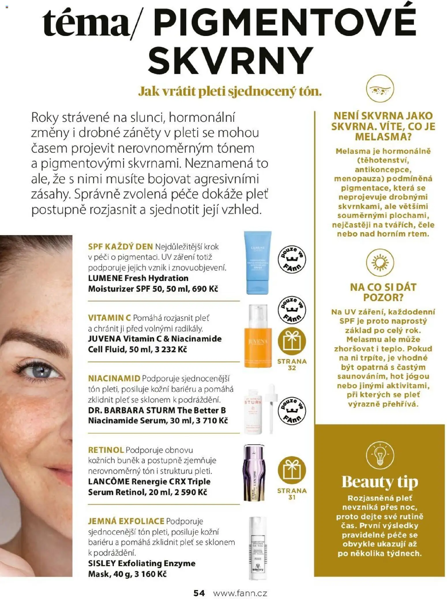 FAnn parfumerie katalog Podzim 2026 od 01.09.2026 | Strana: 54 | Produkty: Vitamin c, Sérum
