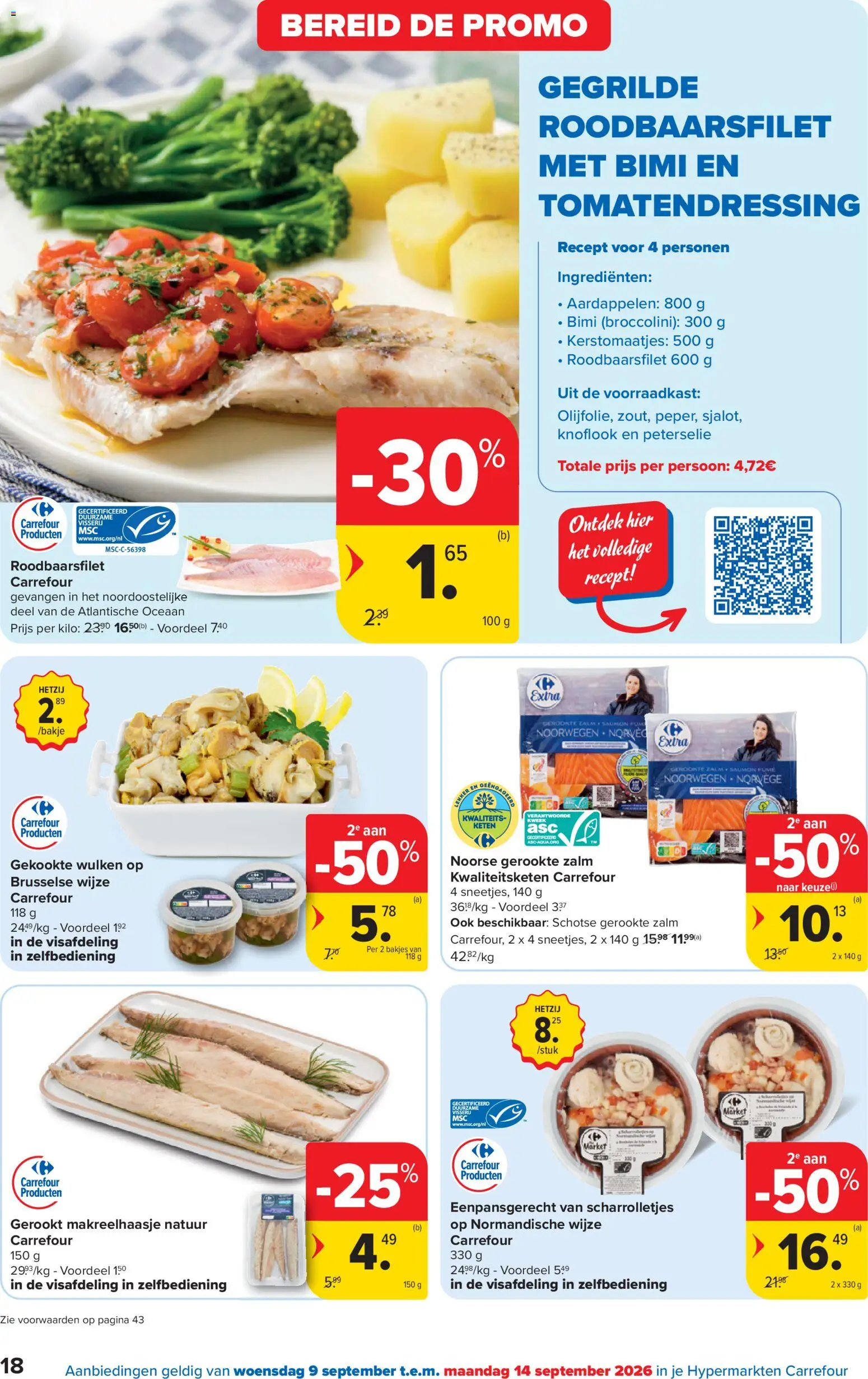 {H1} | Pagina: 18 | Producten: Zalm, Aardappelen, Peterselie, Knoflook