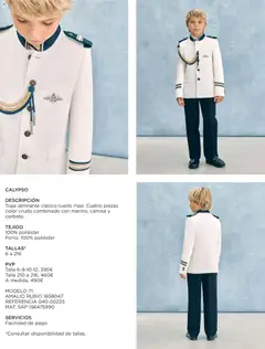 Vista previa El Corte Inglés Comuniones 2026 válido desde el 19/11/2025 | Página: 7 | Productos: Camisa, Traje