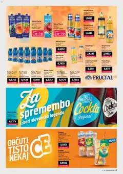 Mercator katalog akcije – veljaven od 01.10.2026 | Stran: 17 | Izdelki: Sirup, Kos, Sok, Caj