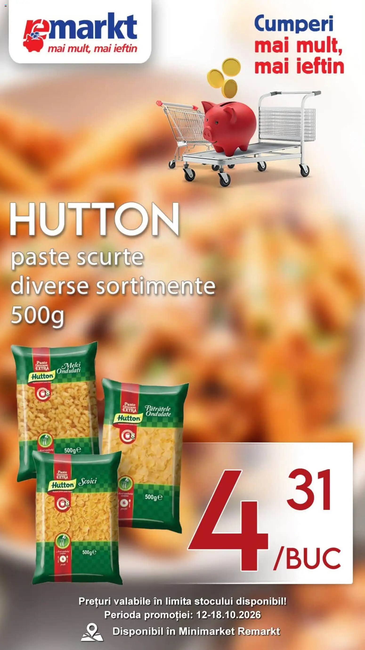 Noul catalog Remarkt – valabil de la 12.10.2026 | Pagină: 3 | Produse: Paste